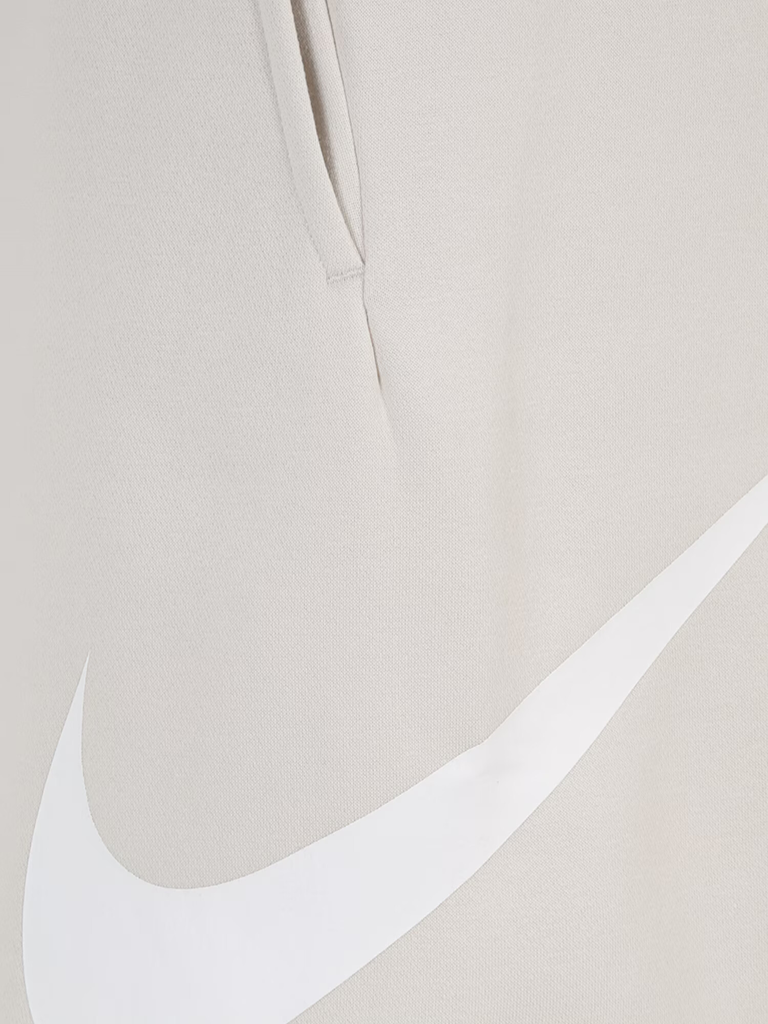 NIKE Pantaloni sport 'Club' alb kitt / alb coajă de ou - Pled.ro