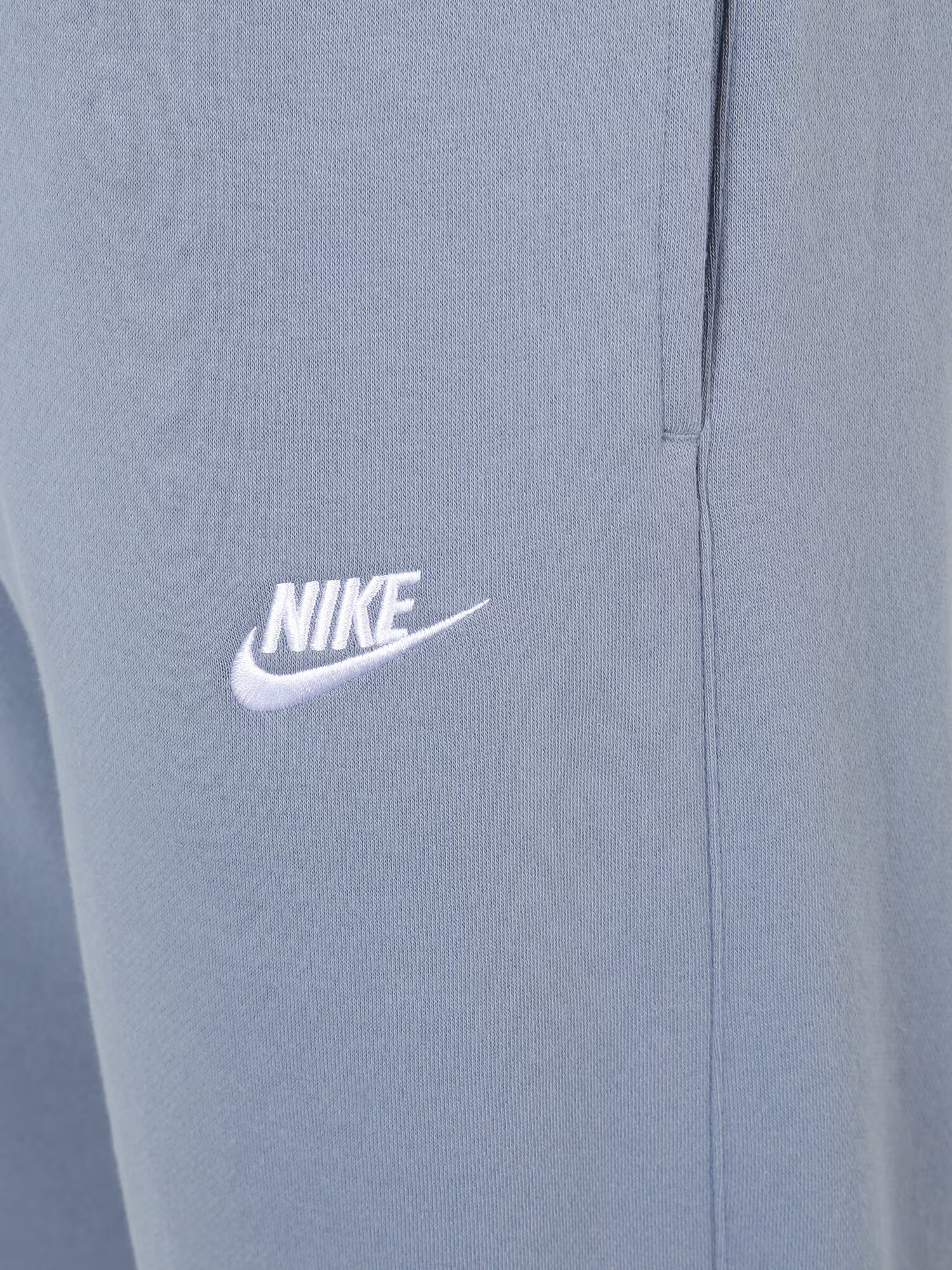 Nike Sportswear Pantaloni albastru fumuriu / alb - Pled.ro