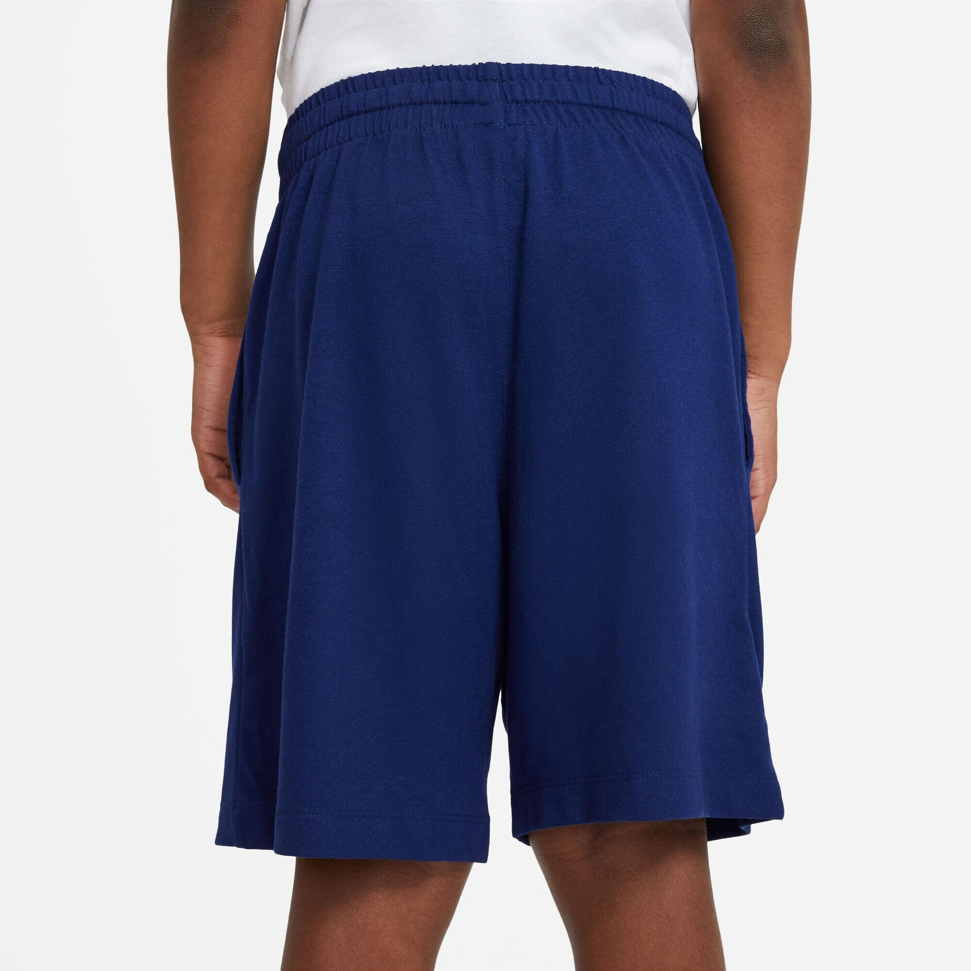 Nike Sportswear Pantaloni albastru închis / alb - Pled.ro