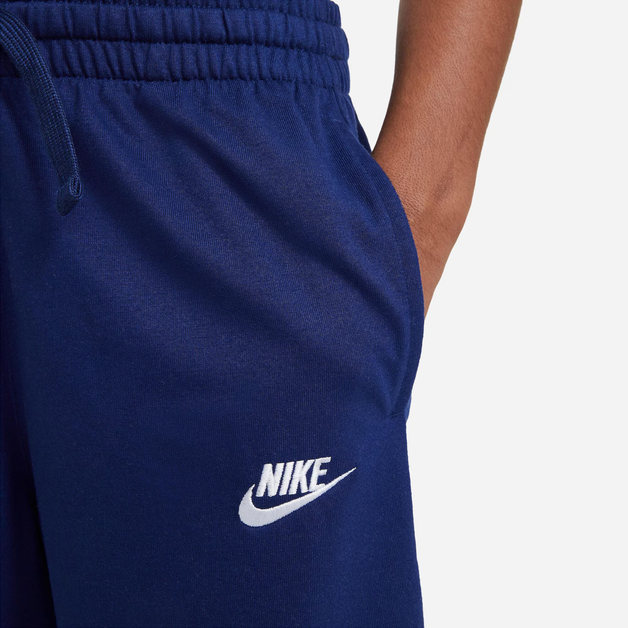 Nike Sportswear Pantaloni albastru închis / alb - Pled.ro