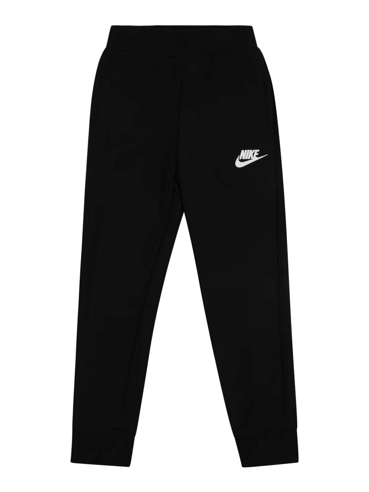 Nike Sportswear Pantaloni 'CLUB FLEECE' negru / alb - Pled.ro