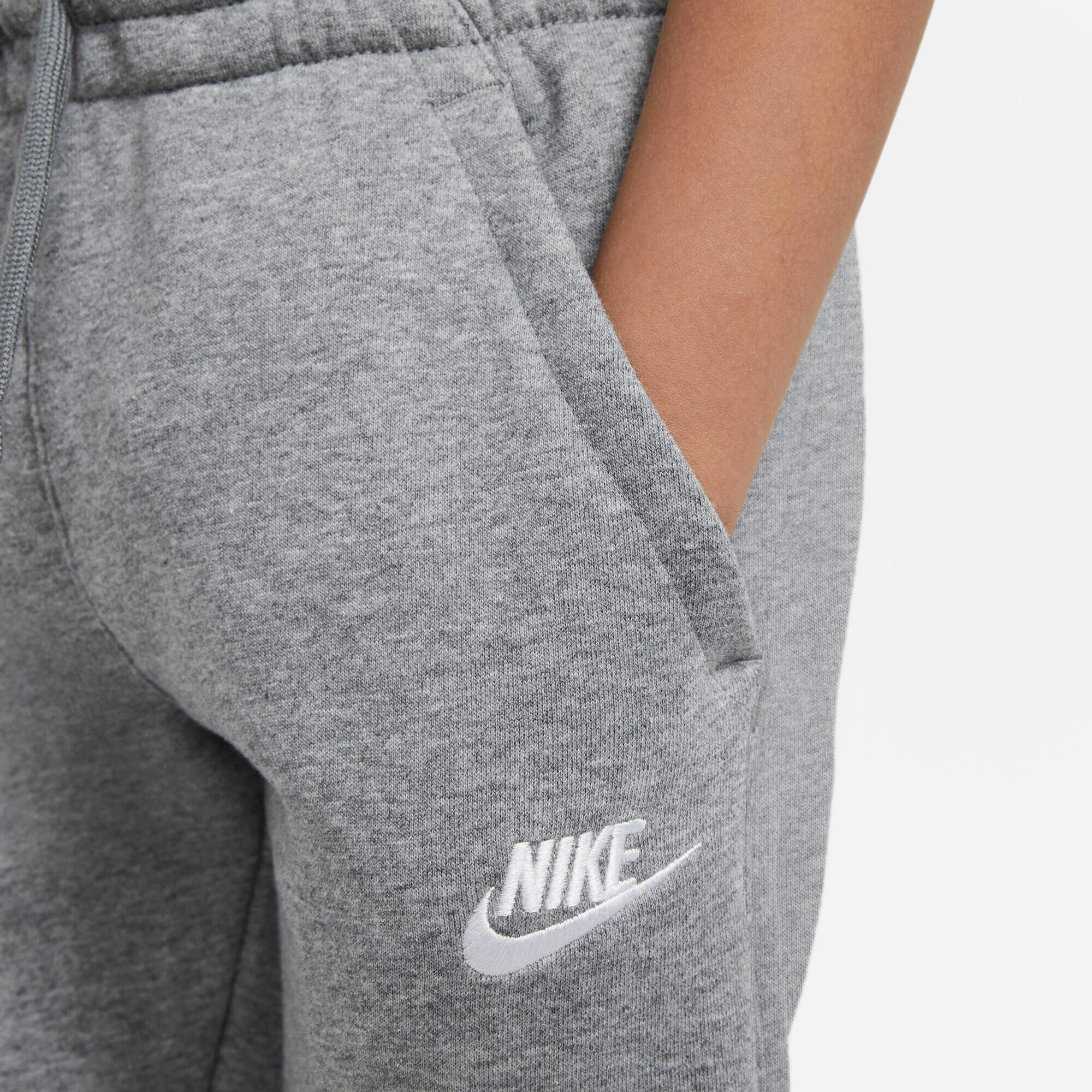 Nike Sportswear Pantaloni gri / alb - Pled.ro