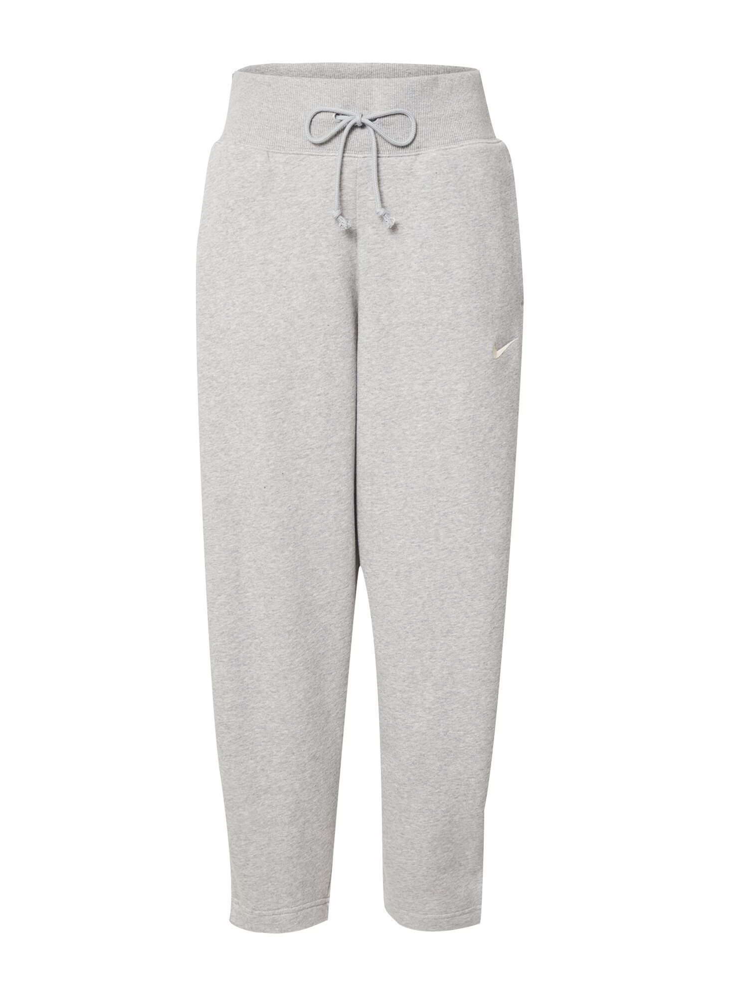 Nike Sportswear Pantaloni 'PHNX FLC' gri amestecat / alb - Pled.ro