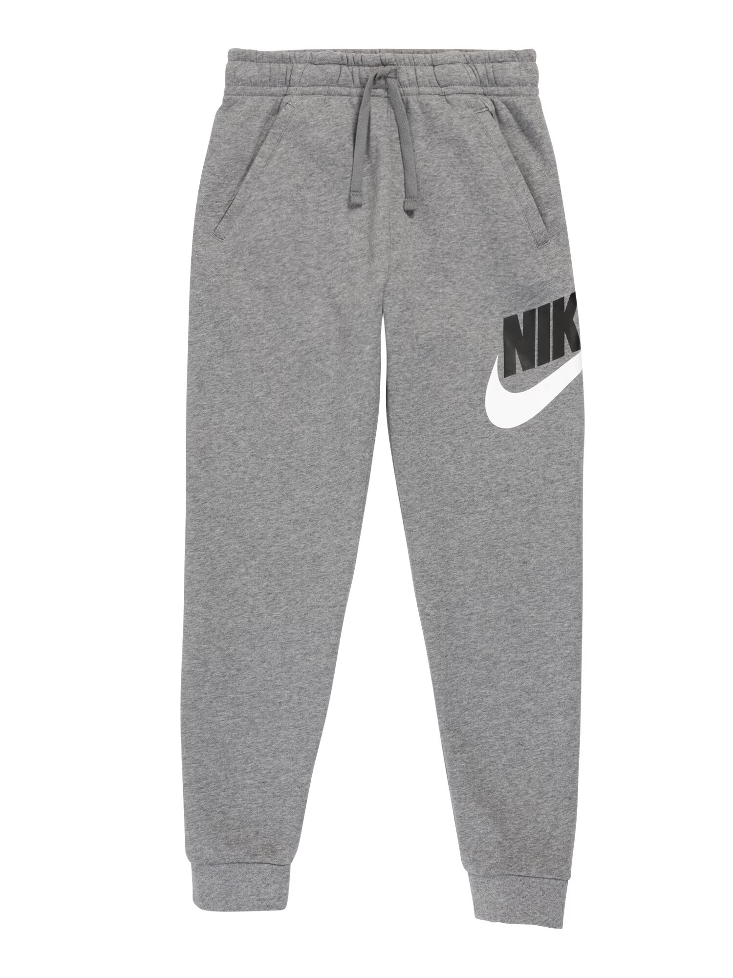 Nike Sportswear Pantaloni gri / negru / alb - Pled.ro