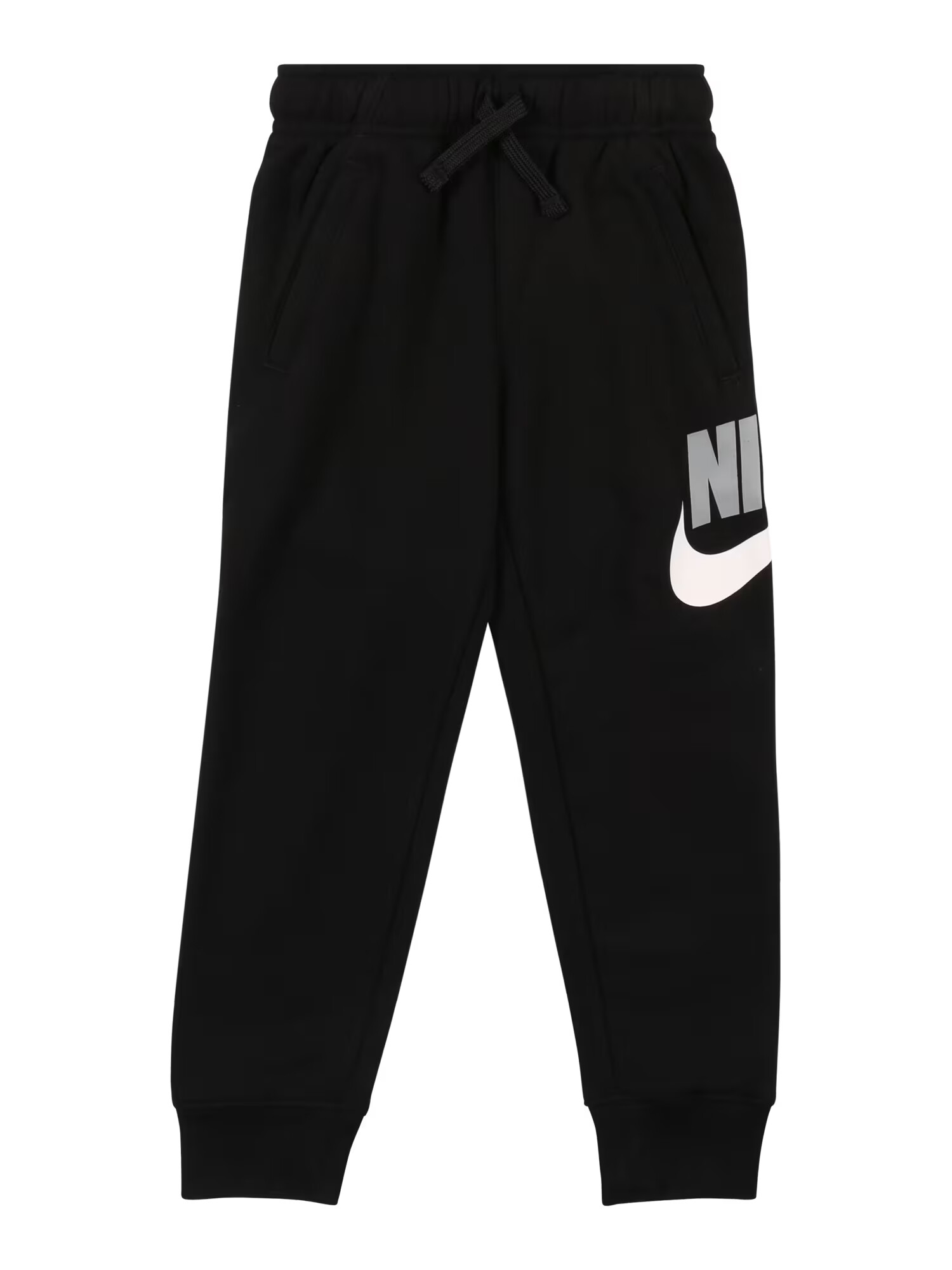 Nike Sportswear Pantaloni gri / negru / alb - Pled.ro