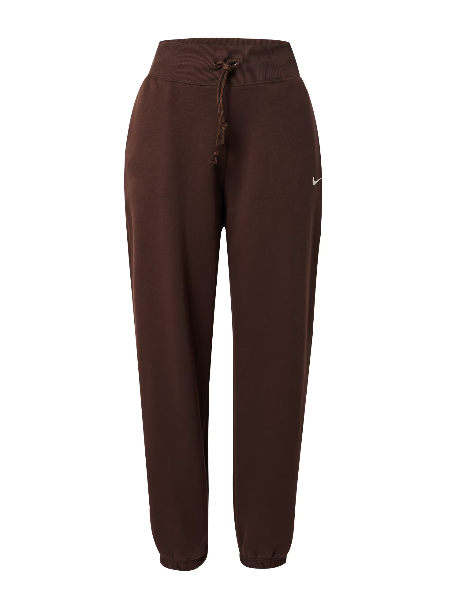 Nike Sportswear Pantaloni maro / alb - Pled.ro