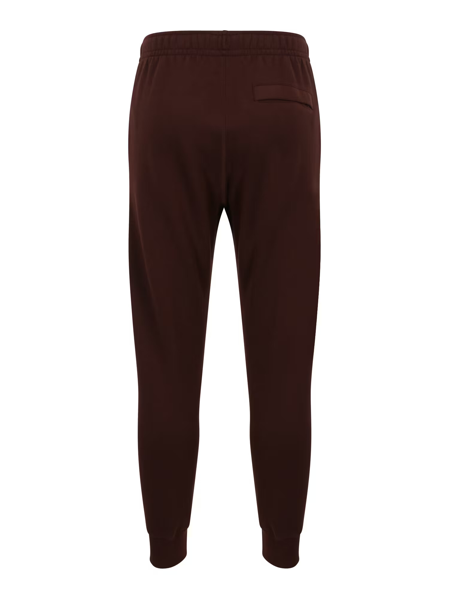 Nike Sportswear Pantaloni 'Club Fleece' maro închis / alb - Pled.ro