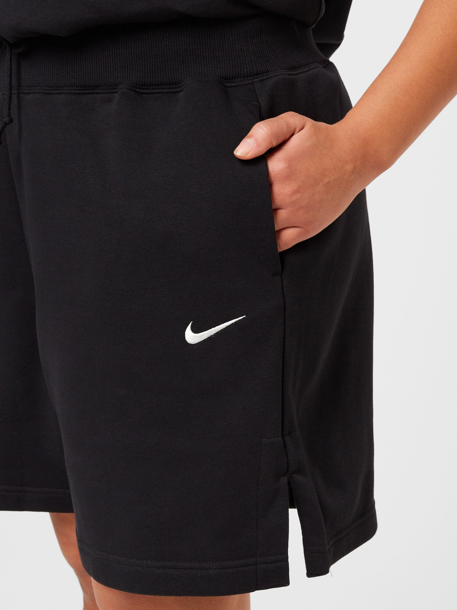 Nike Sportswear Pantaloni sport negru / alb - Pled.ro