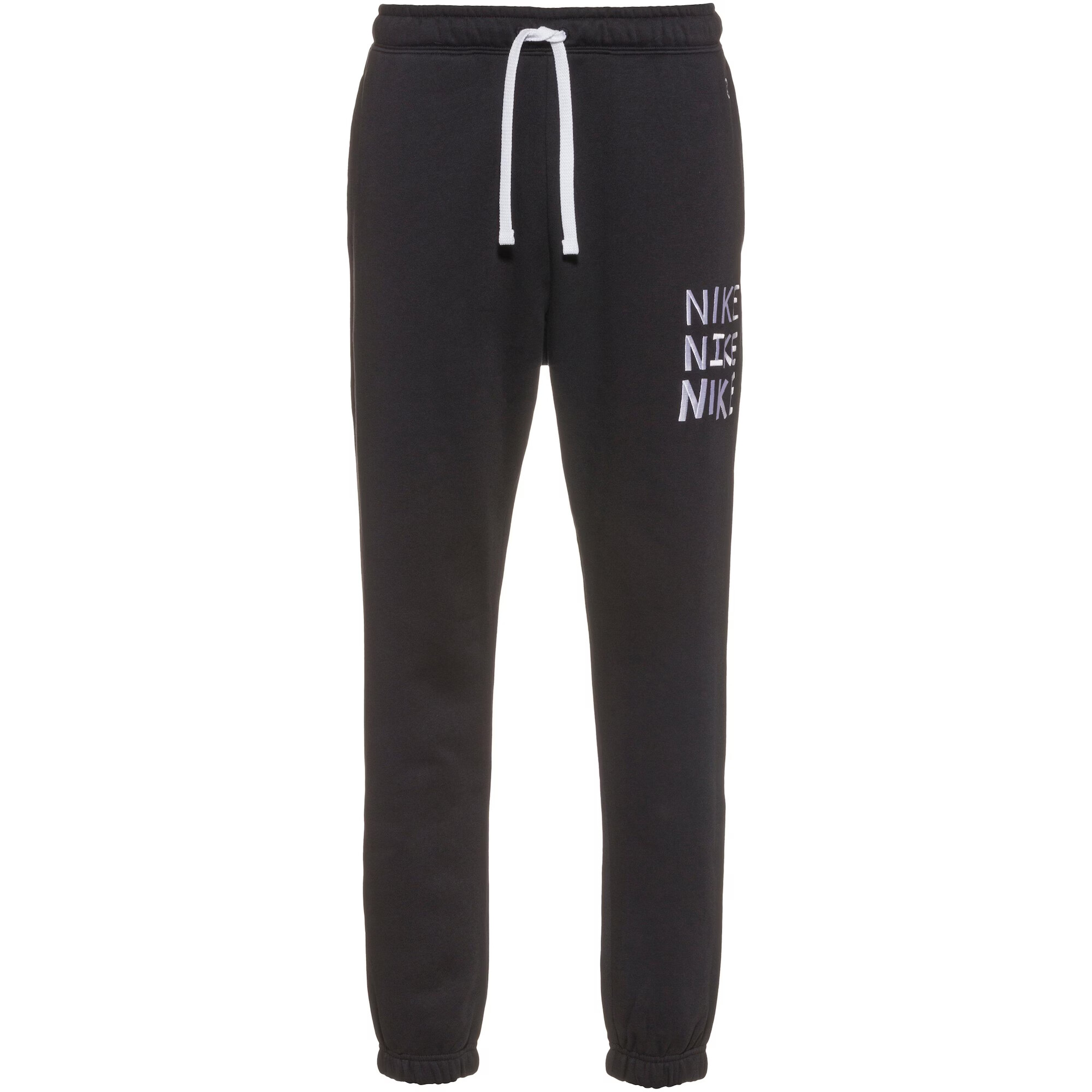 Nike Sportswear Pantaloni negru / alb - Pled.ro