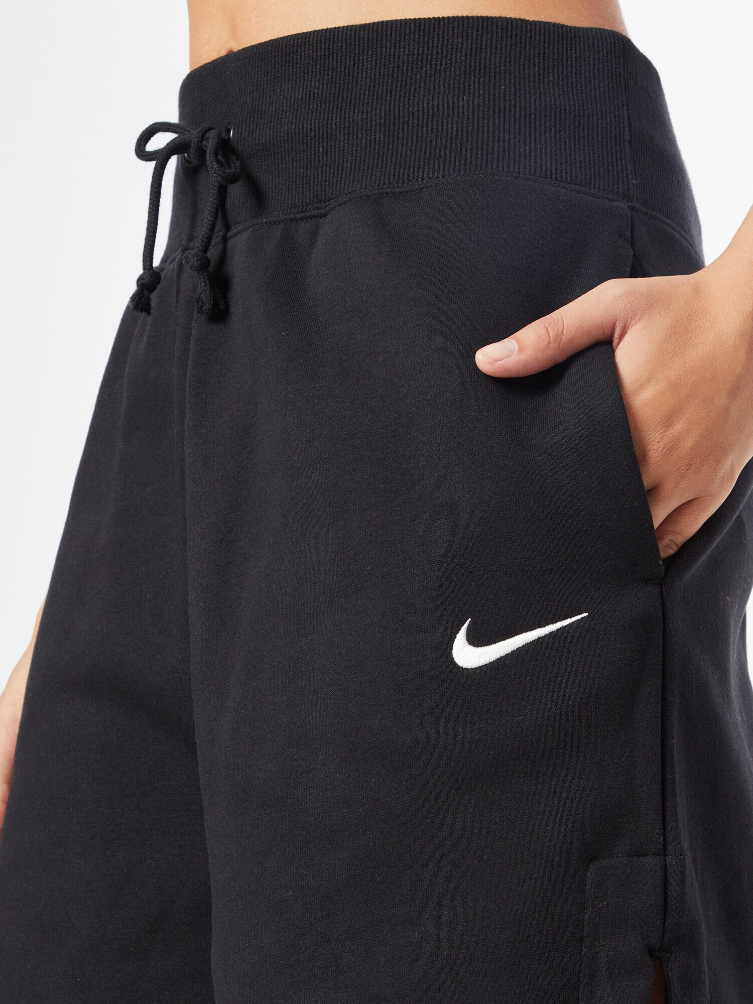 Nike Sportswear Pantaloni negru / alb - Pled.ro