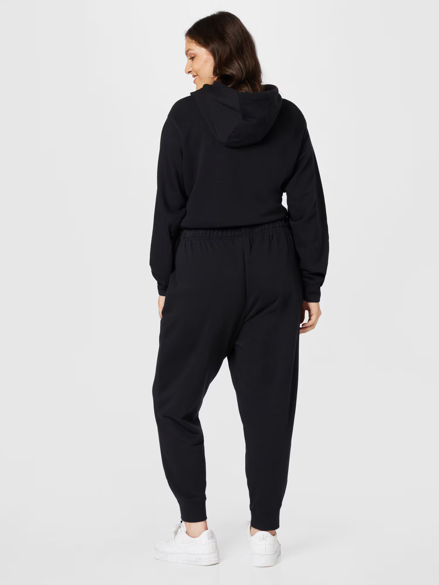 Nike Sportswear Pantaloni sport negru / alb - Pled.ro