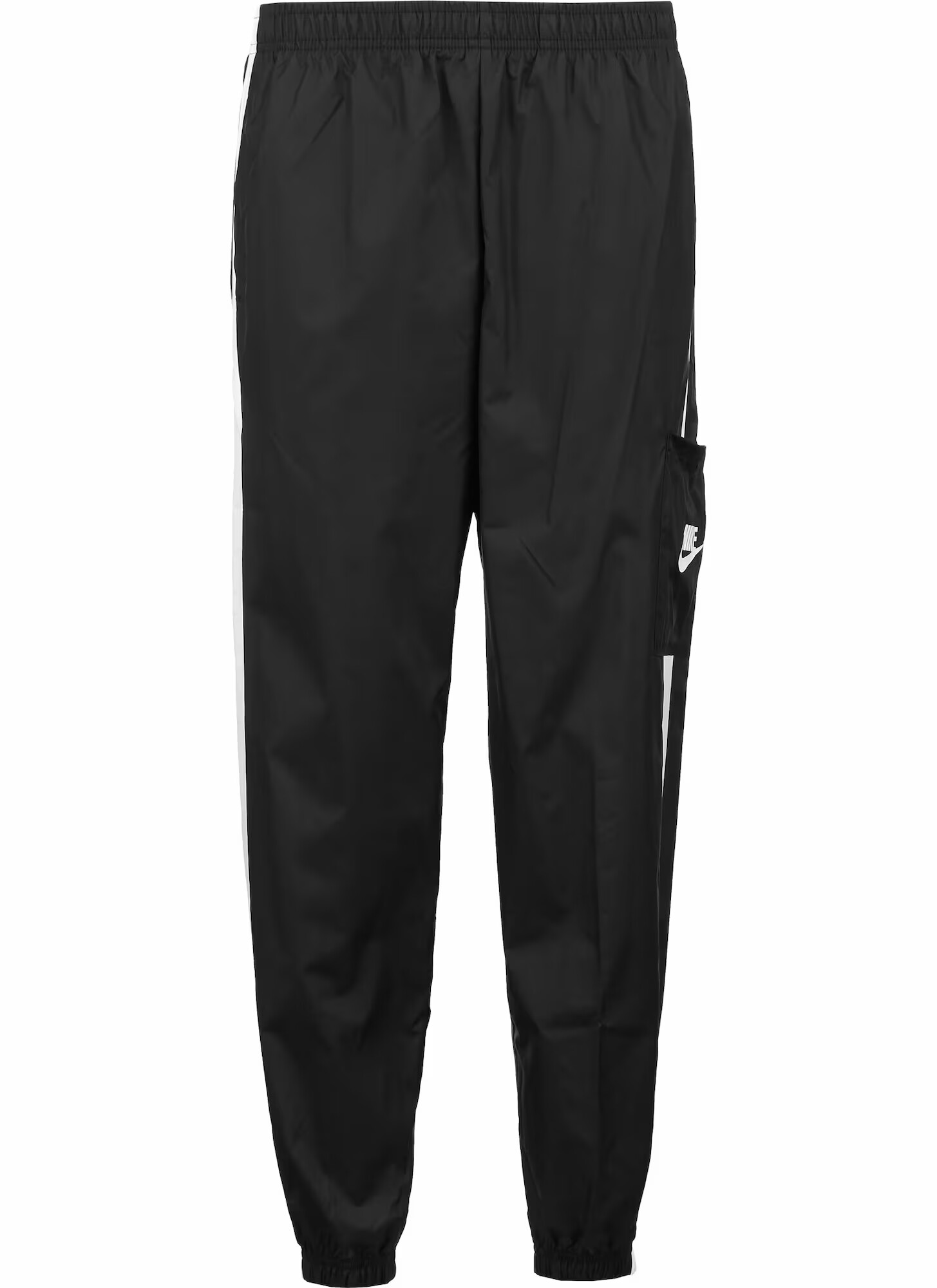 Nike Sportswear Pantaloni negru / alb - Pled.ro