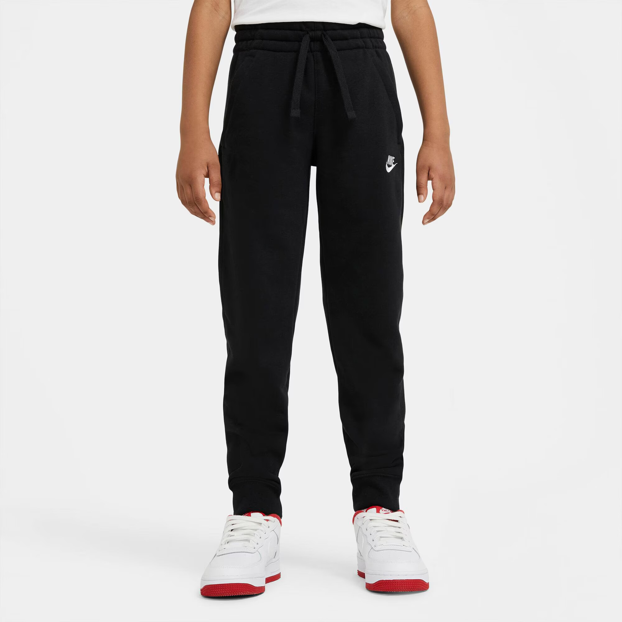 Nike Sportswear Pantaloni negru / alb - Pled.ro