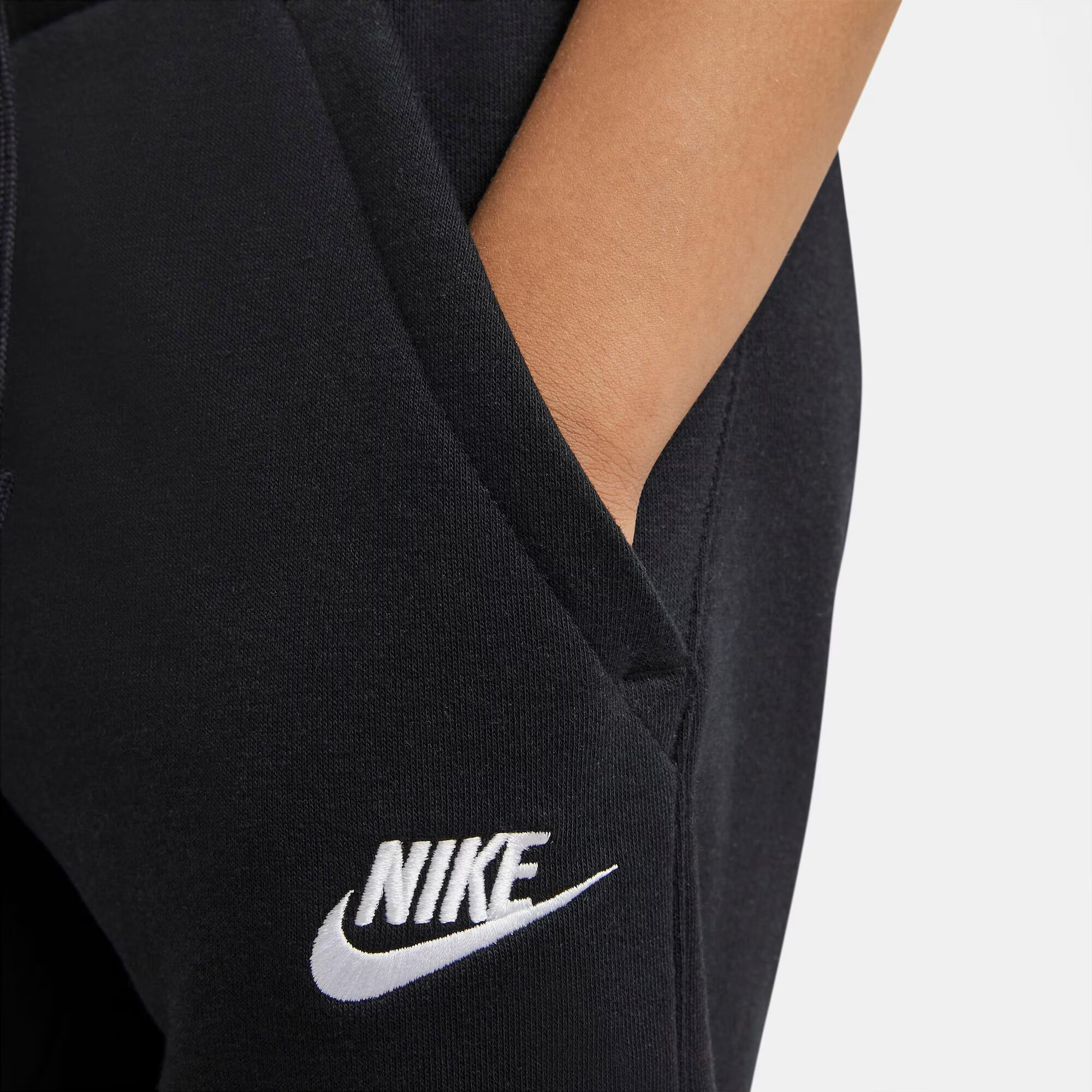 Nike Sportswear Pantaloni negru / alb - Pled.ro