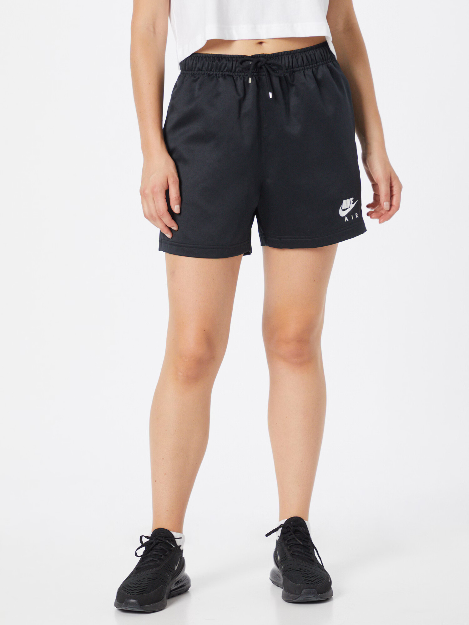 Nike Sportswear Pantaloni negru / alb - Pled.ro