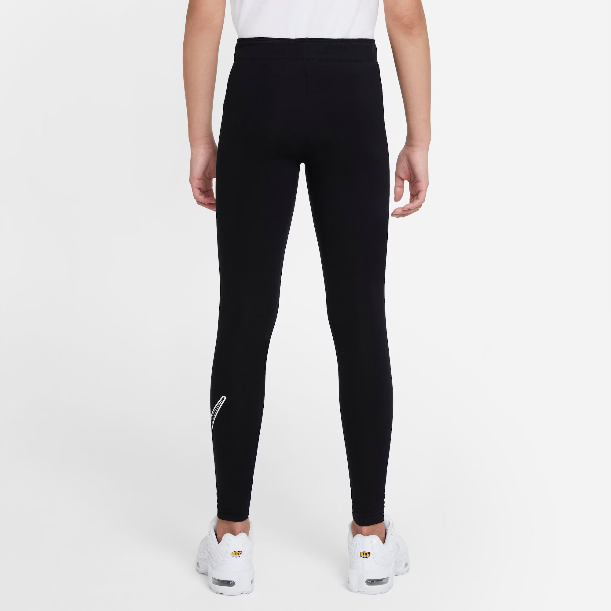 Nike Sportswear Leggings 'Favorites' negru / alb - Pled.ro