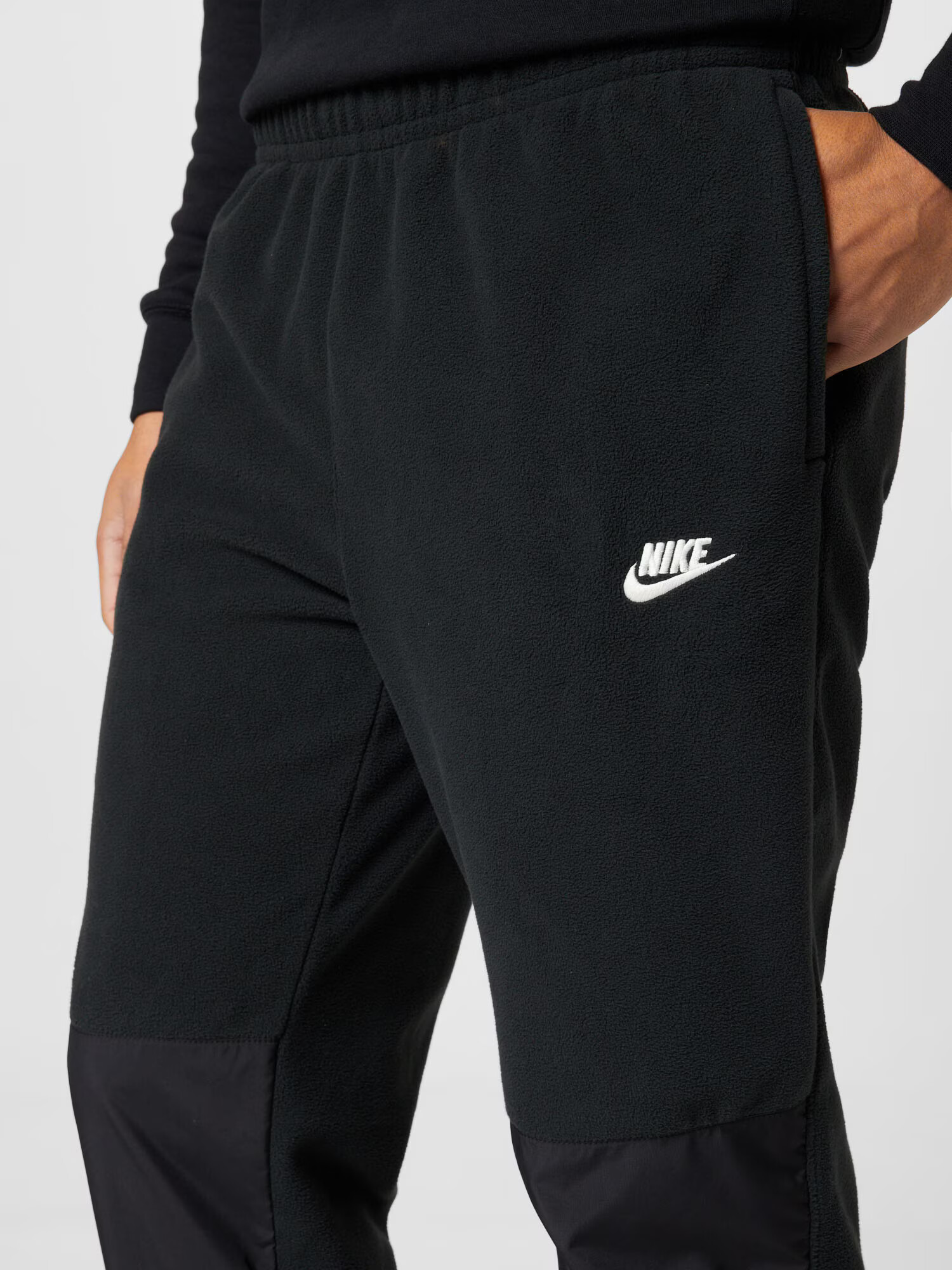 Nike Sportswear Pantaloni negru / alb murdar - Pled.ro