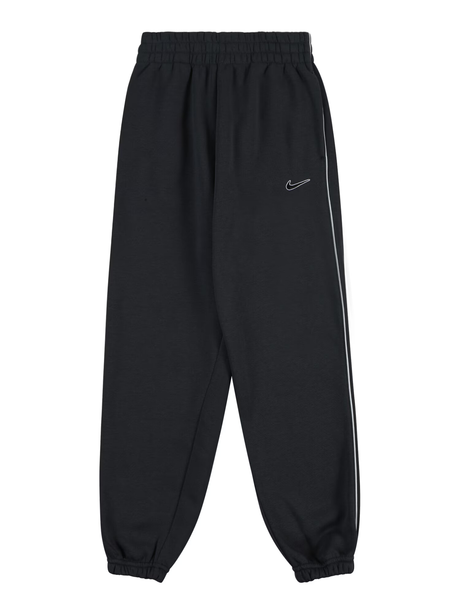 Nike Sportswear Pantaloni negru / alb murdar - Pled.ro