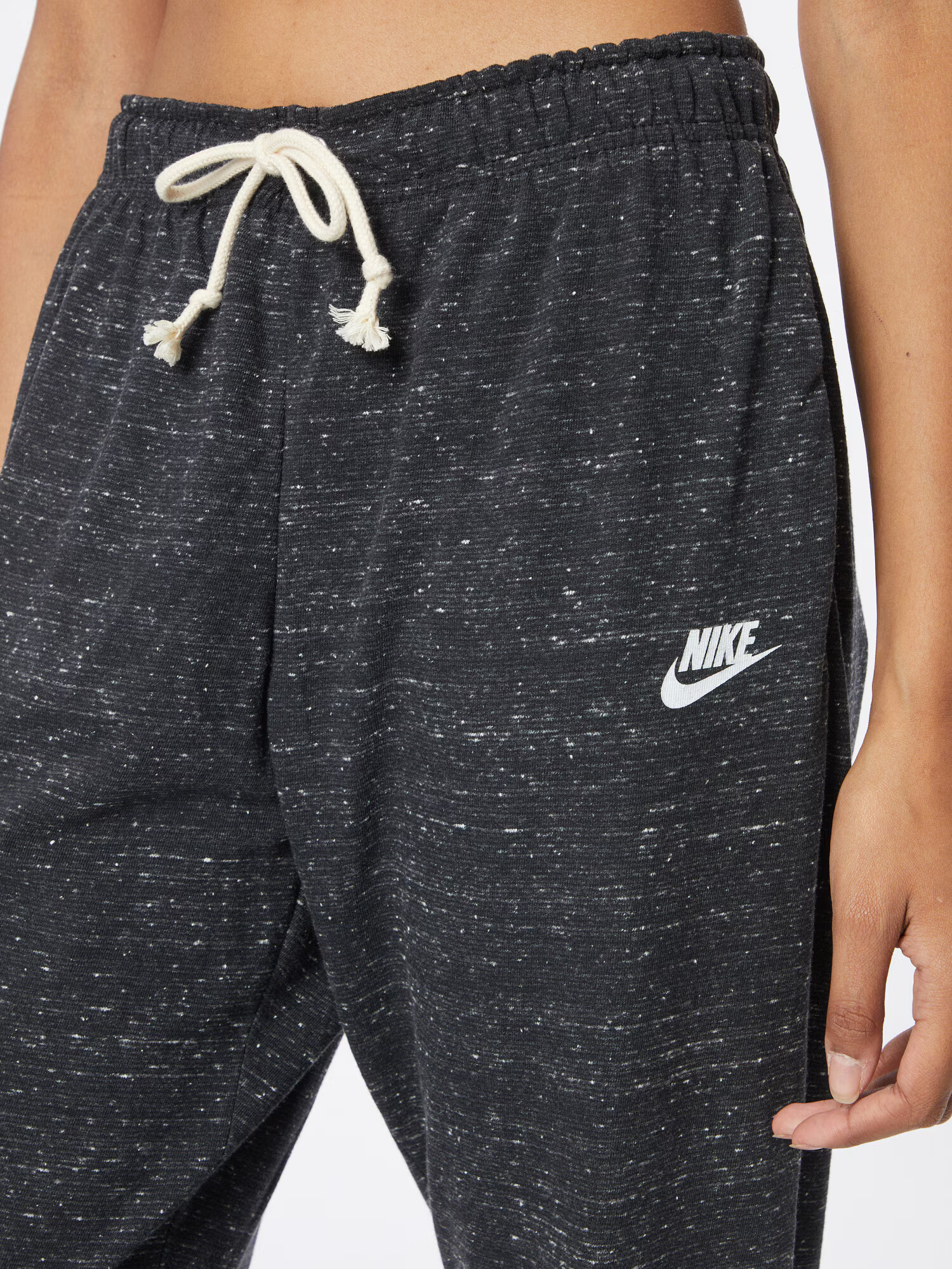 Nike Sportswear Pantaloni negru amestecat / alb - Pled.ro