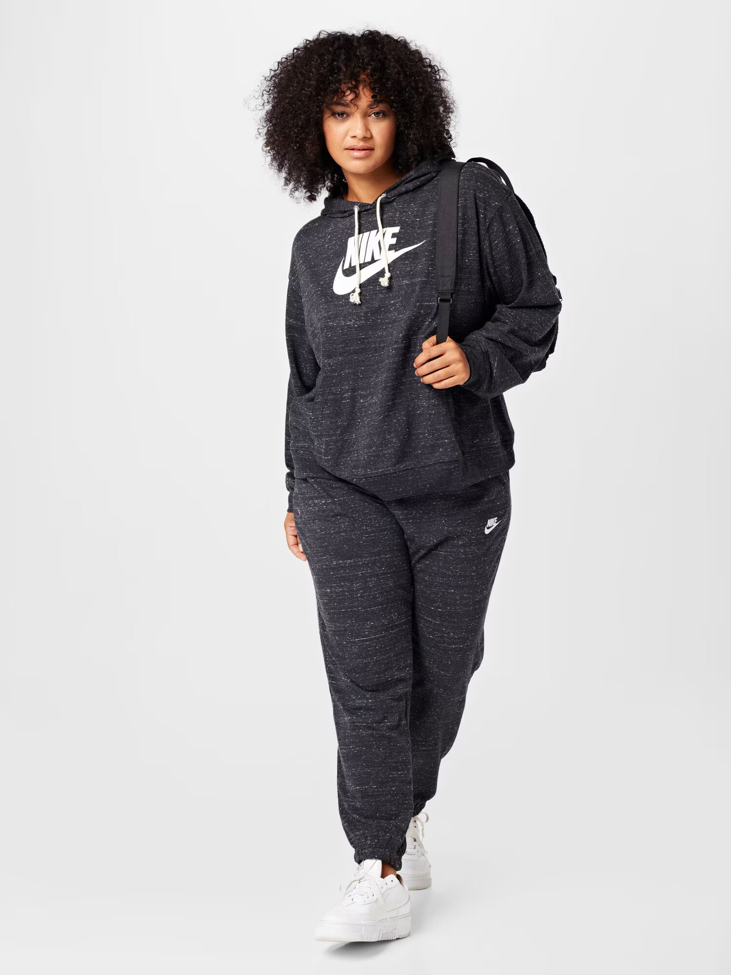 Nike Sportswear Pantaloni negru amestecat / alb - Pled.ro