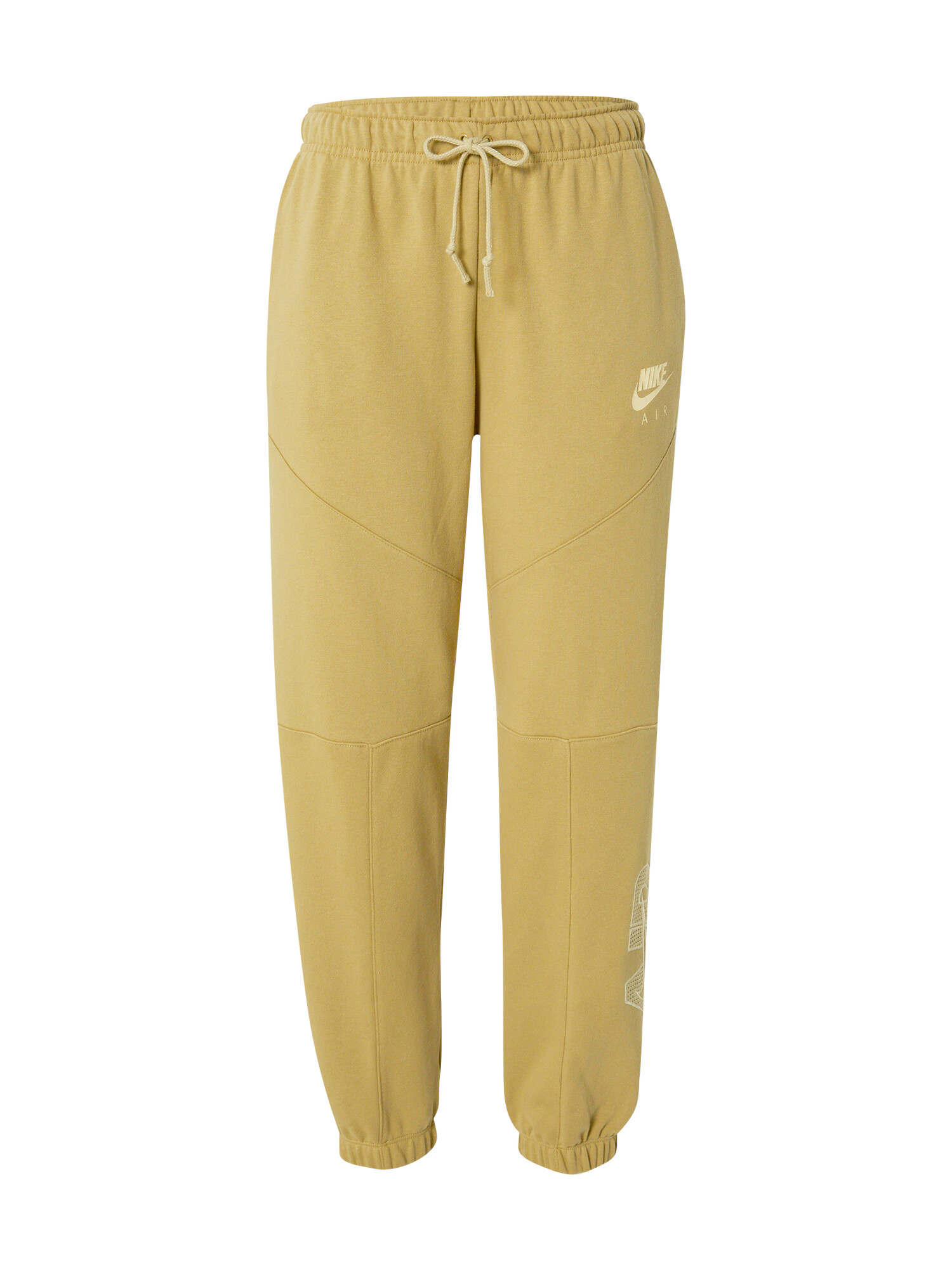 Nike Sportswear Pantaloni nisipiu / gri deschis / alb murdar - Pled.ro