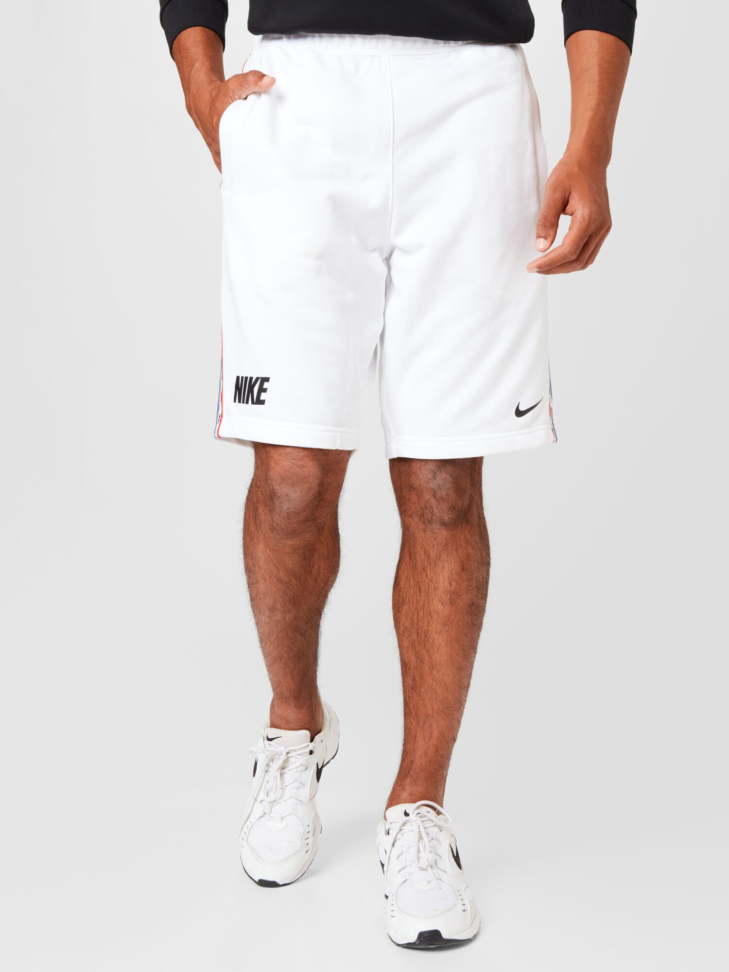 Nike Sportswear Pantaloni 'REPEAT' albastru / roșu / negru / alb - Pled.ro