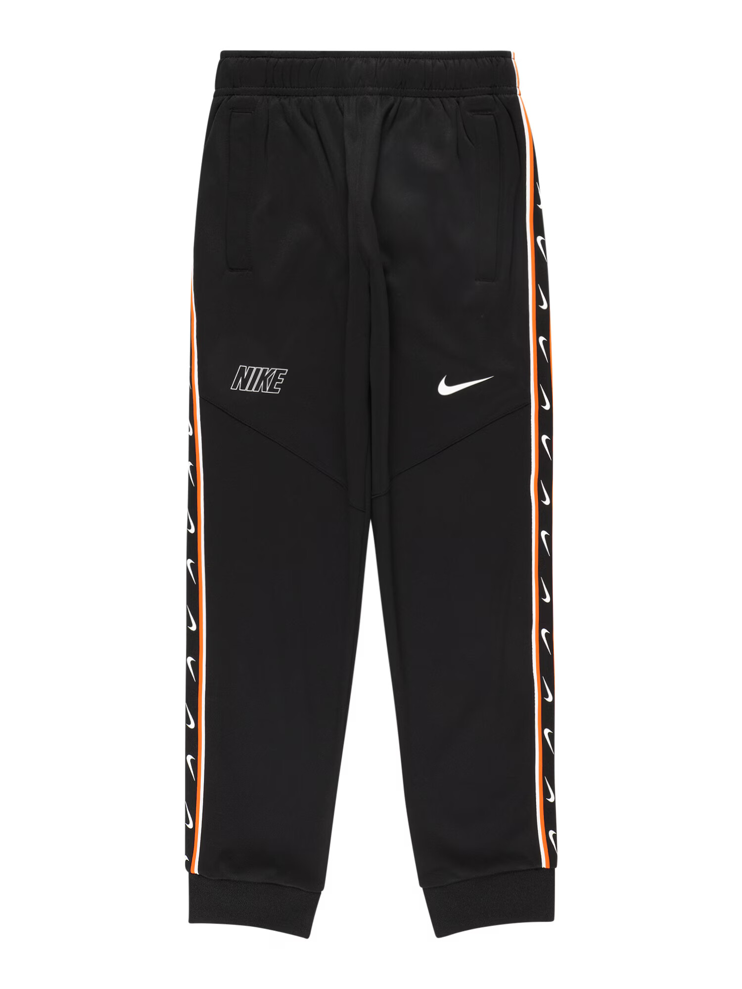 Nike Sportswear Pantaloni 'REPEAT' portocaliu / negru / alb - Pled.ro