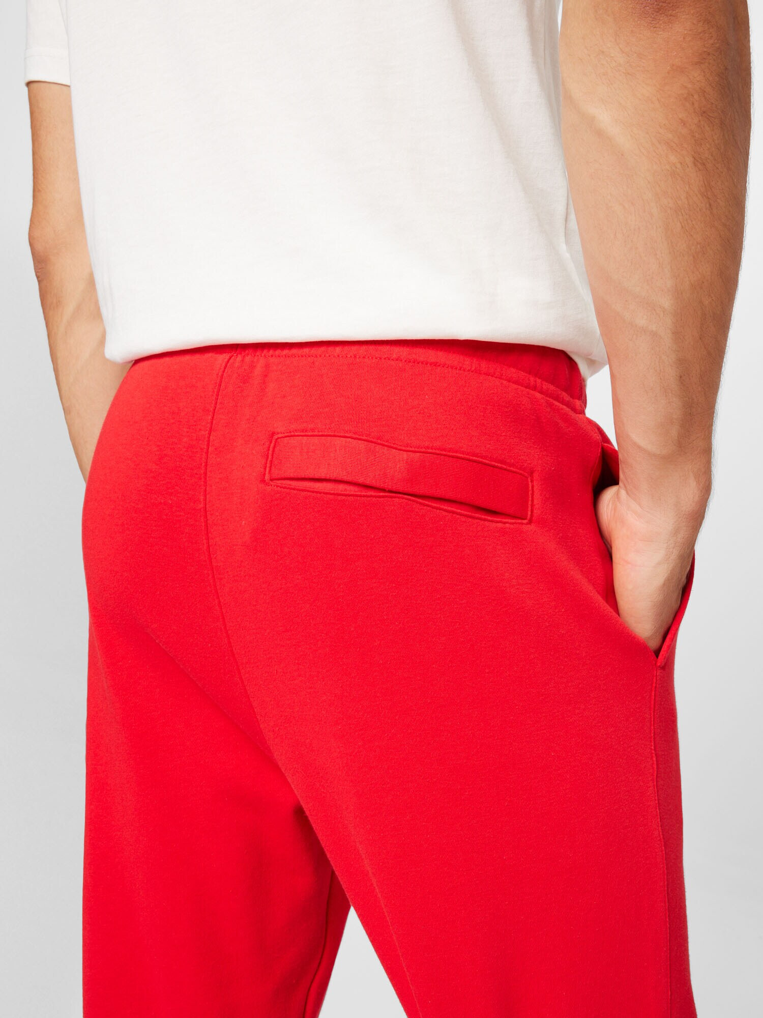 Nike Sportswear Pantaloni roșu / alb - Pled.ro