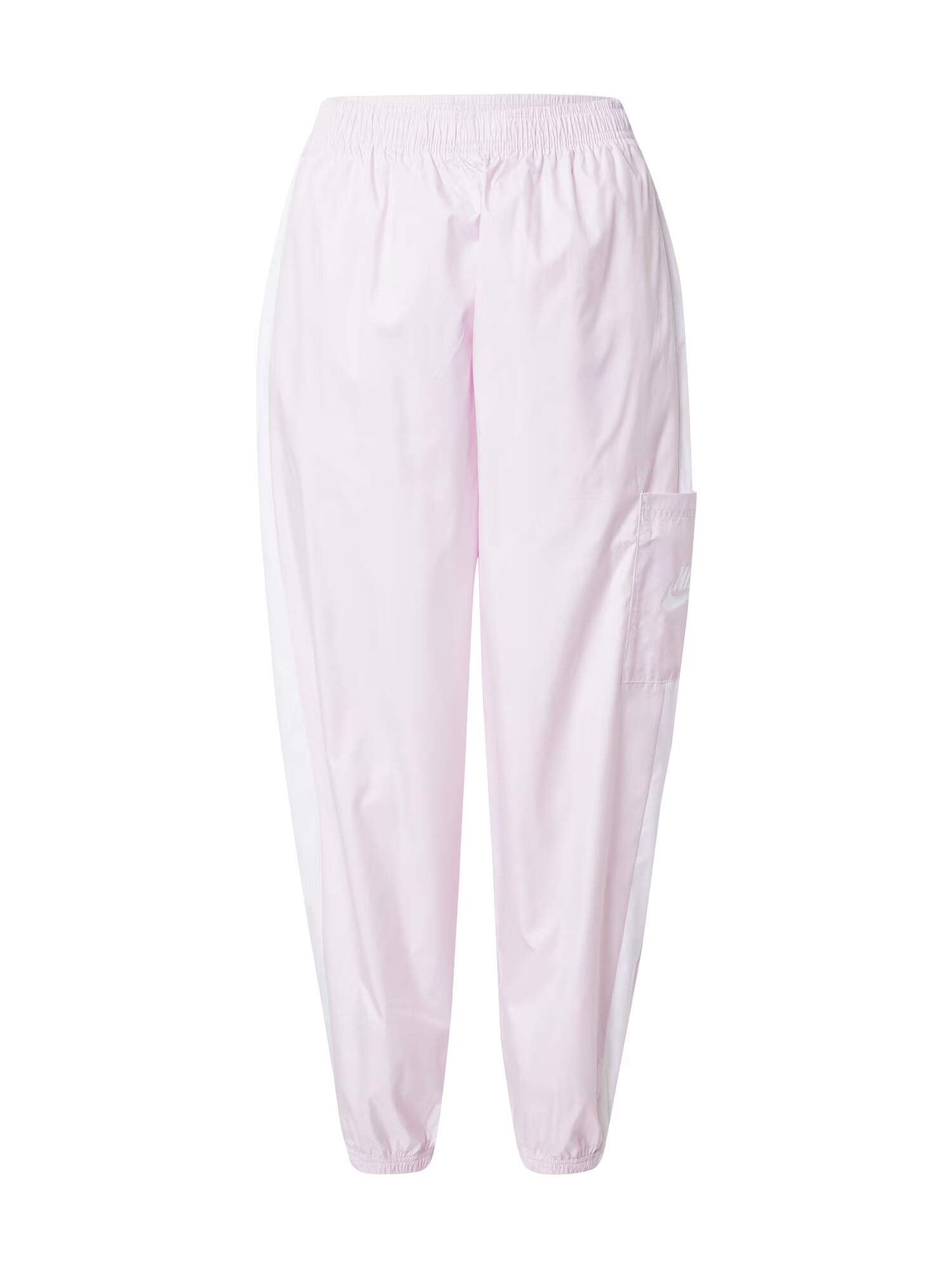 Nike Sportswear Pantaloni roz / alb - Pled.ro