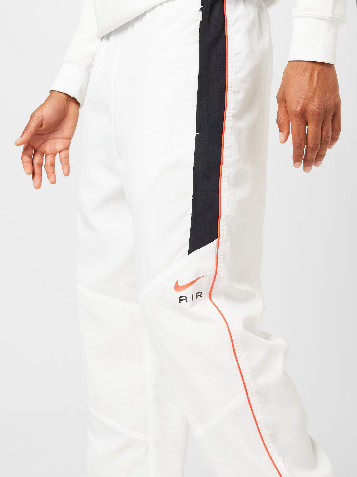 Nike Sportswear Pantaloni sport 'Air' portocaliu / negru / alb - Pled.ro