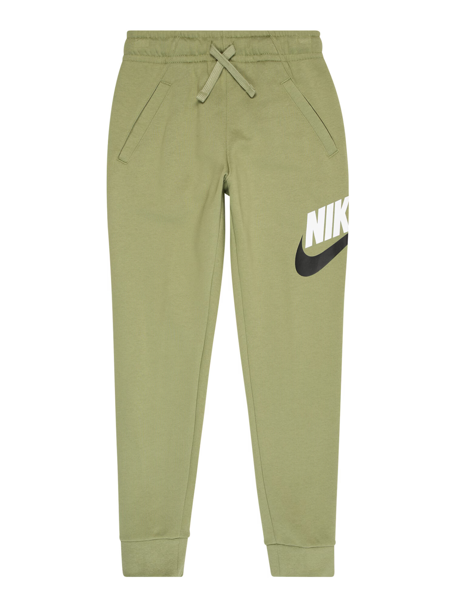 Nike Sportswear Pantaloni verde deschis / negru / alb - Pled.ro