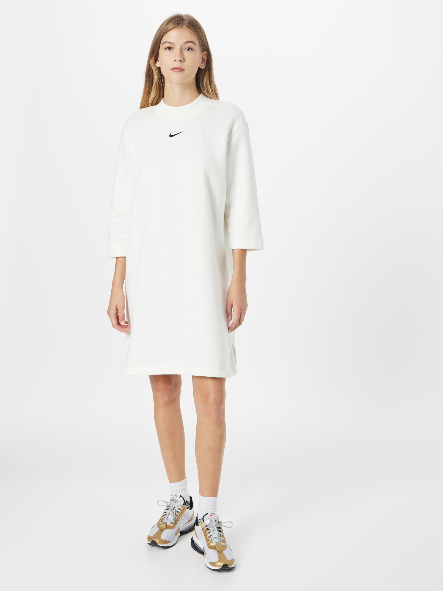 Nike Sportswear Rochie bej deschis / negru - Pled.ro