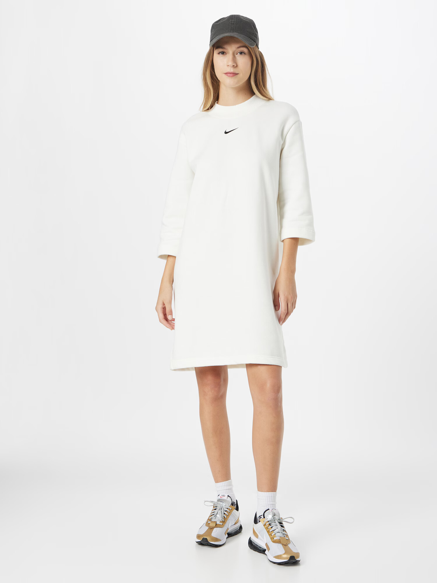 Nike Sportswear Rochie bej deschis / negru - Pled.ro