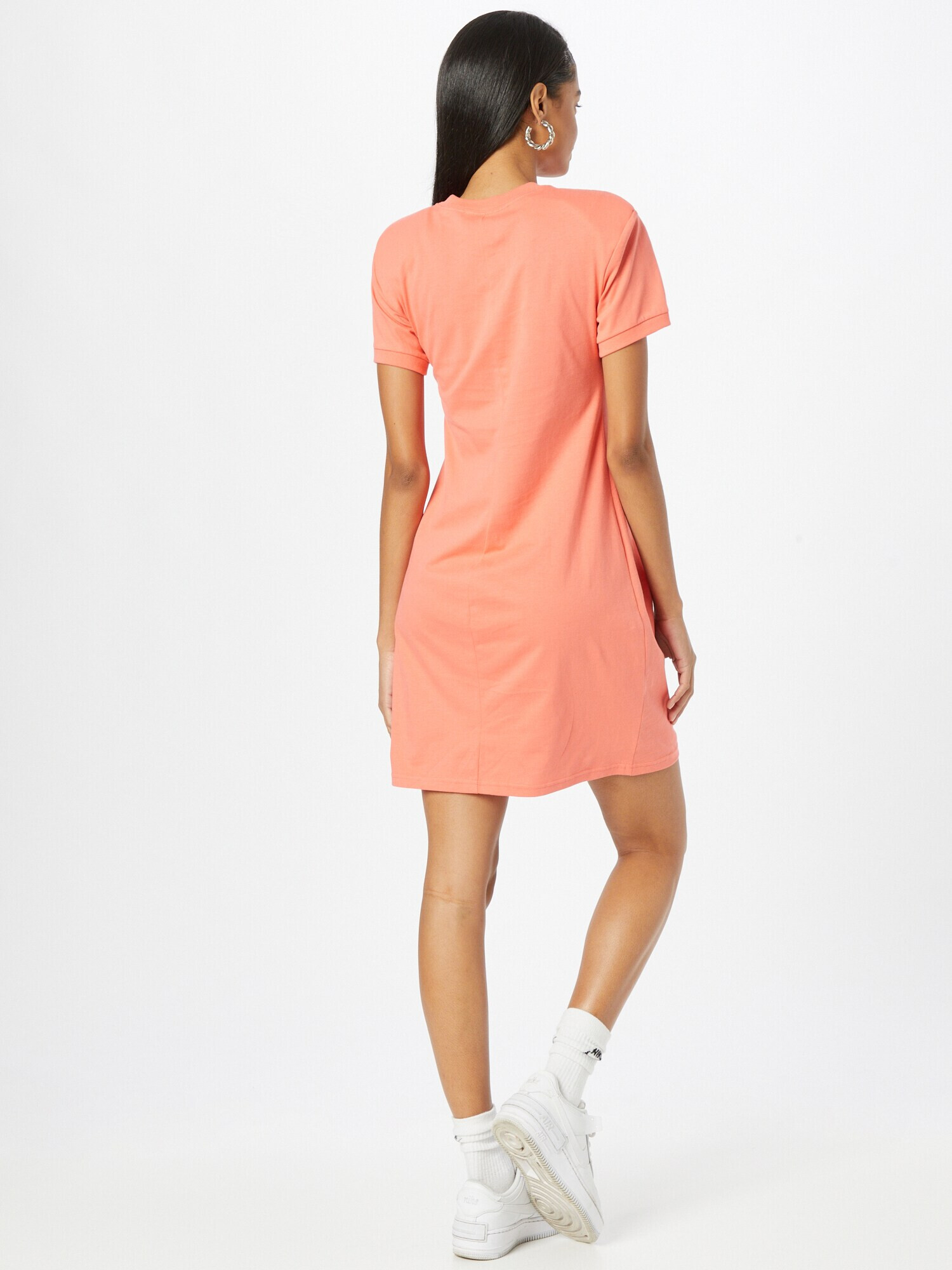 Nike Sportswear Rochie corai / alb - Pled.ro