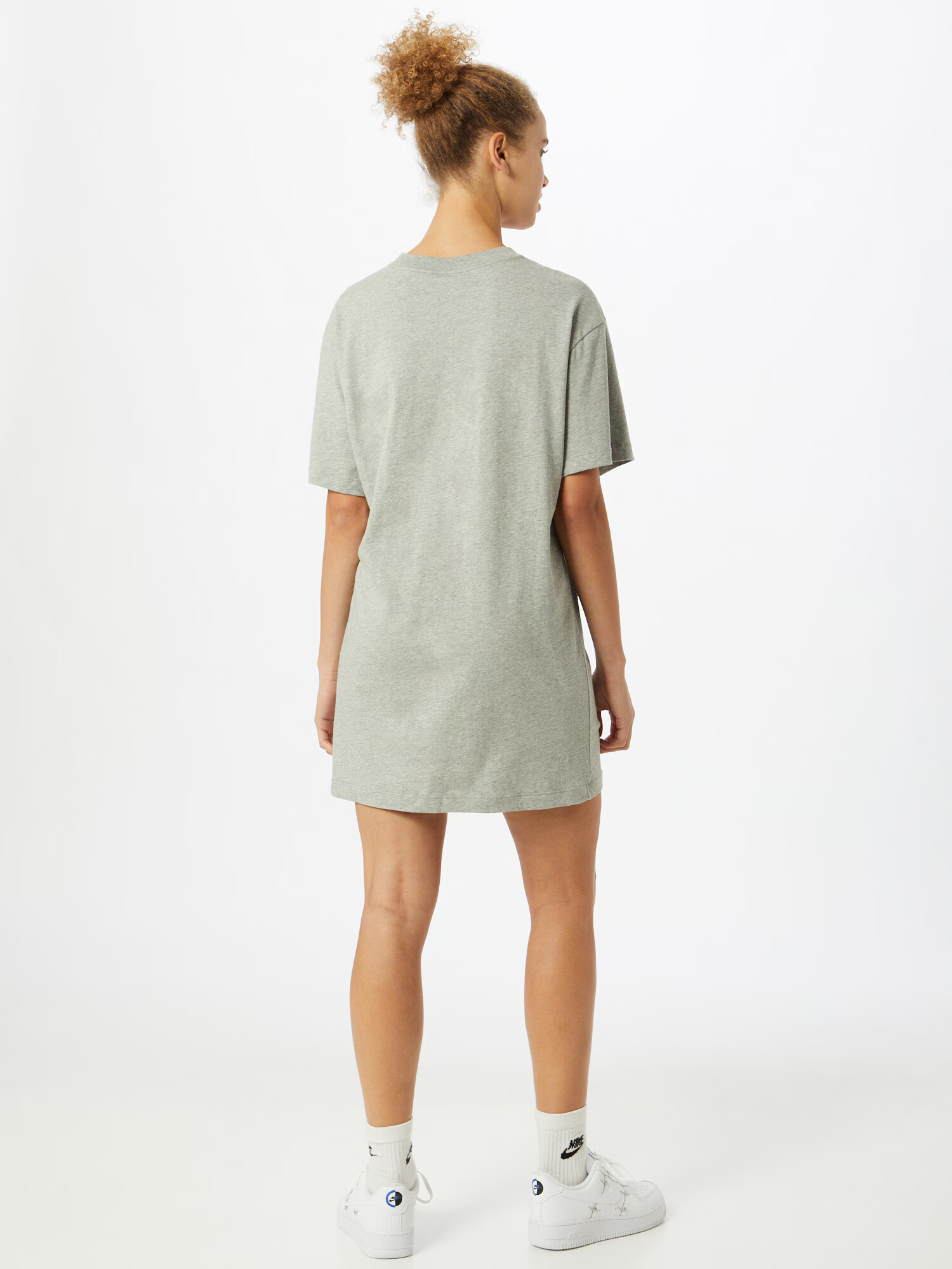 Nike Sportswear Rochie gri amestecat / alb - Pled.ro