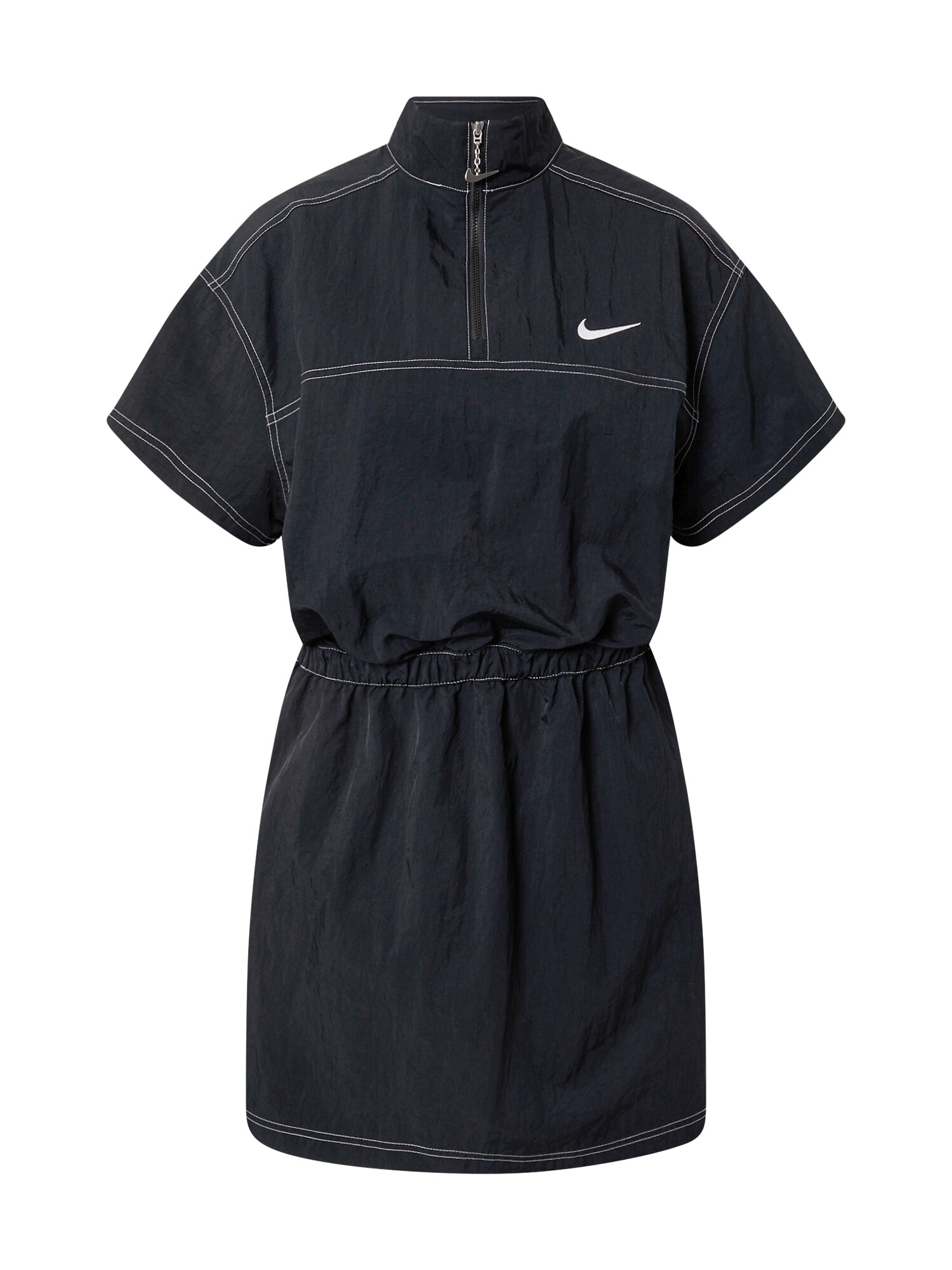 Nike Sportswear Rochie negru / alb - Pled.ro