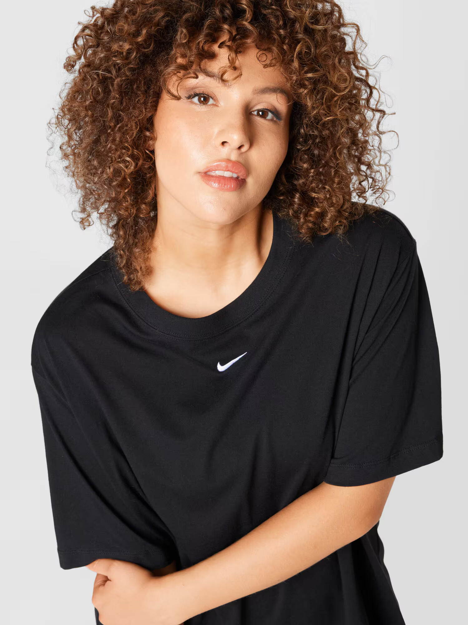 Nike Sportswear Rochie negru / alb - Pled.ro