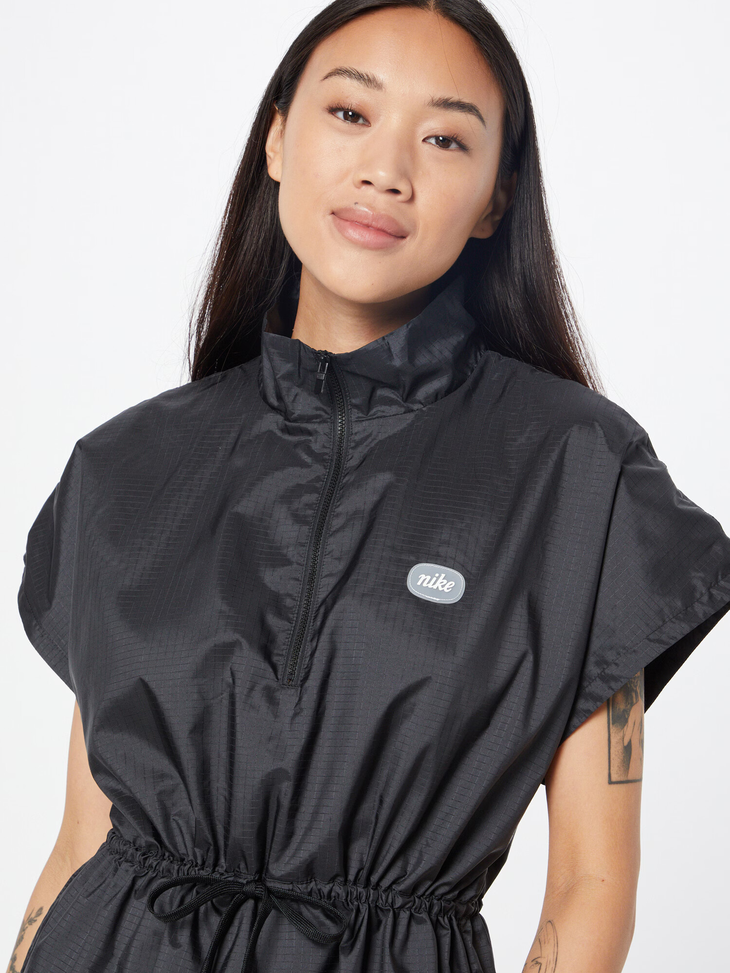 Nike Sportswear Rochie negru / alb - Pled.ro