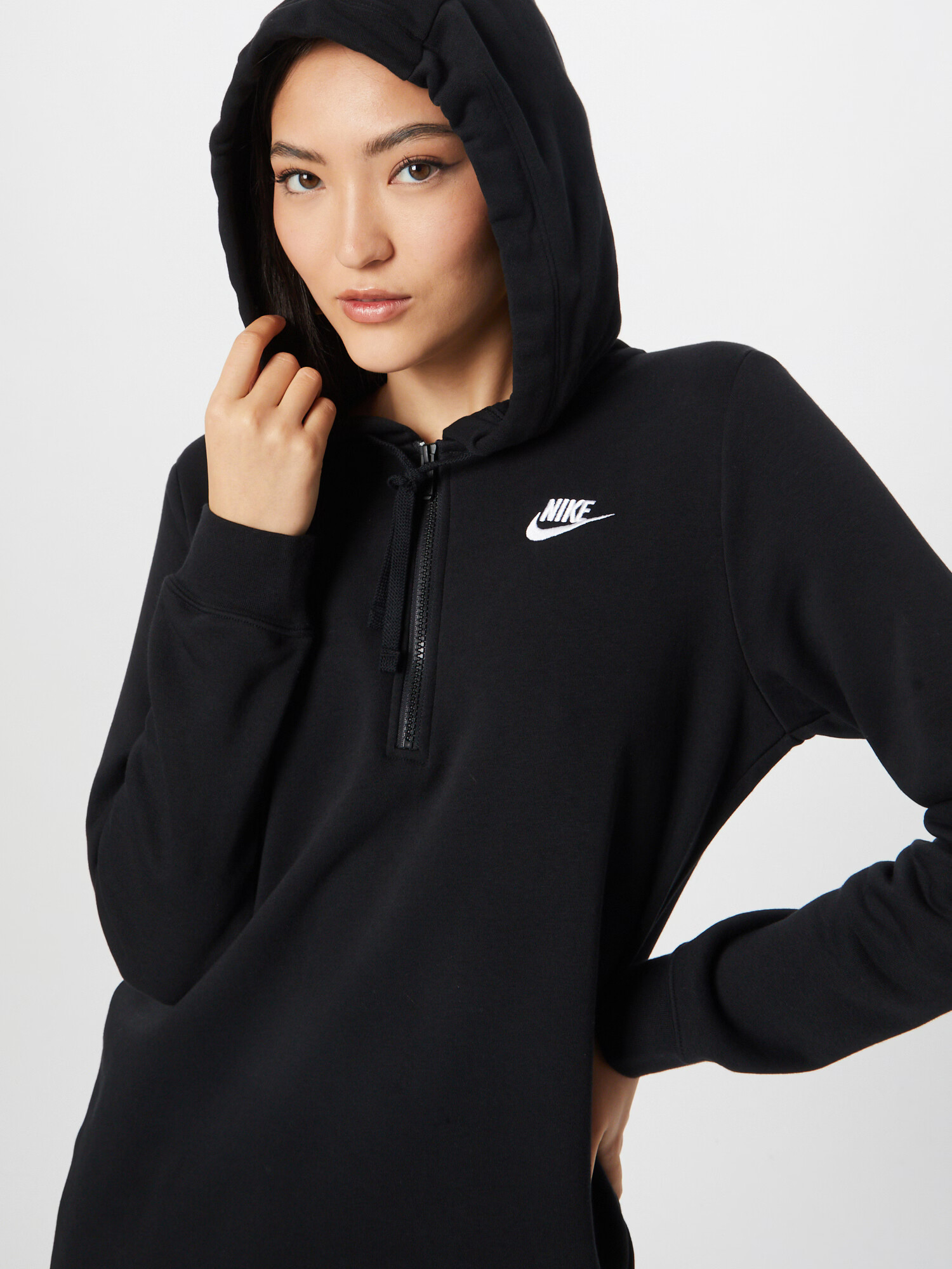 Nike Sportswear Rochie negru / alb - Pled.ro