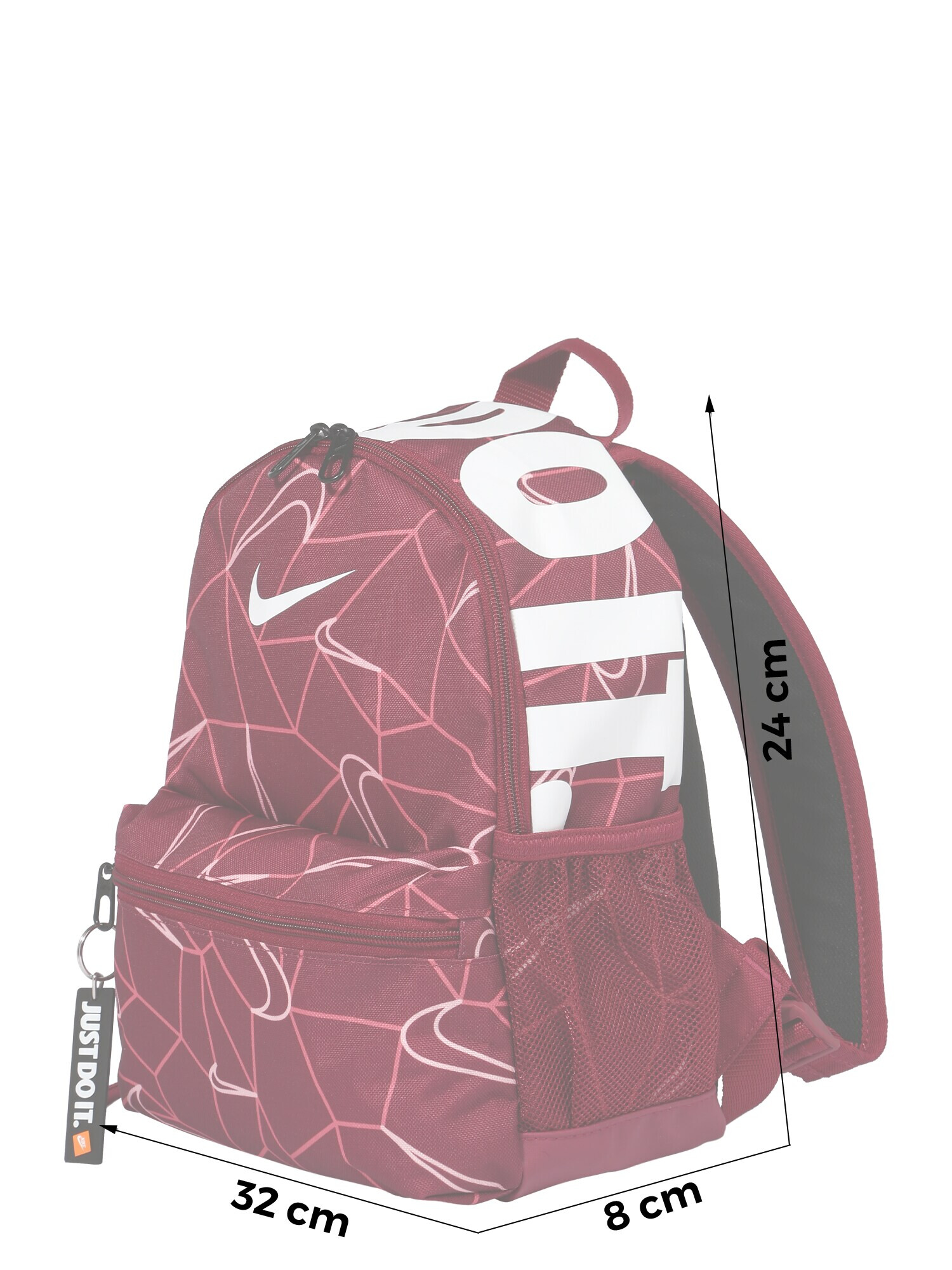 Nike Sportswear Rucksack 'Brasilia' mov zmeură - Pled.ro