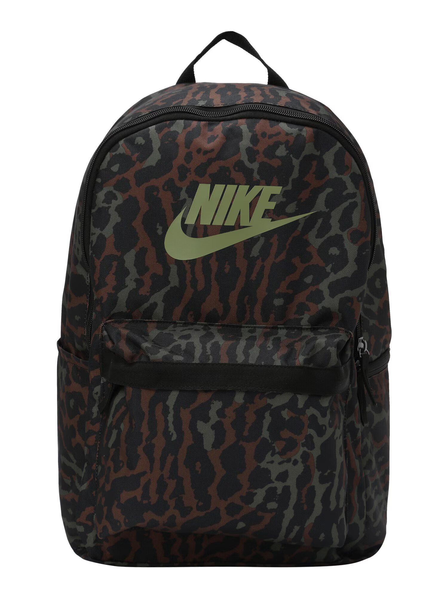 Nike Sportswear Rucsac 'Heritage' maro / gri / verde măr / negru - Pled.ro