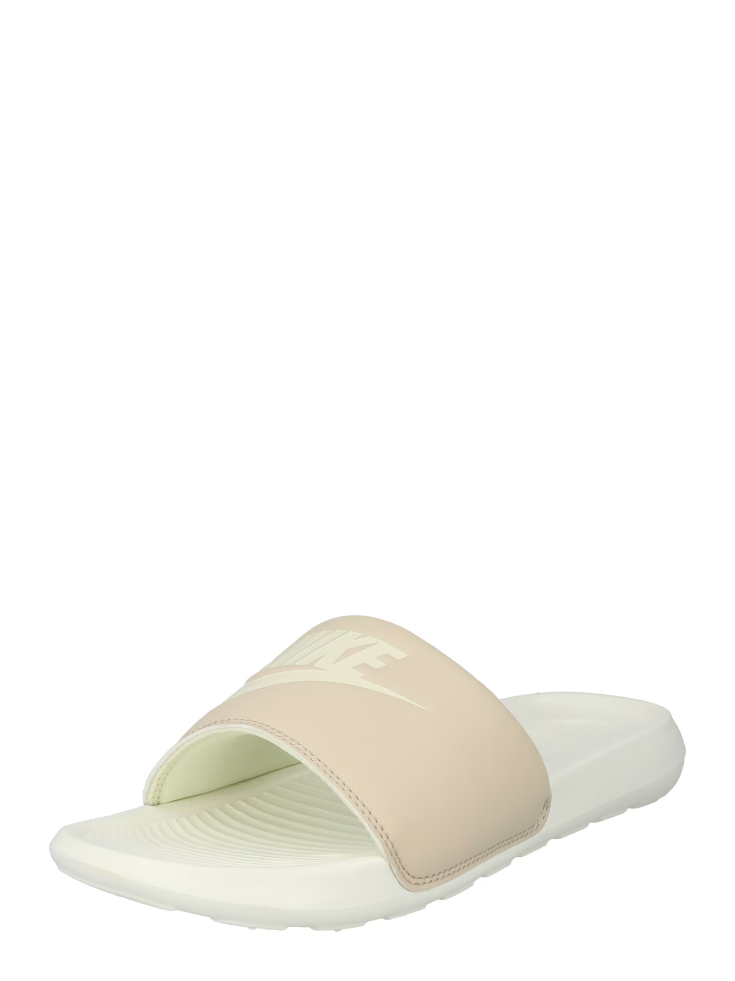 Nike Sportswear Saboți 'VICTORI ONE SLIDE' maro deschis / alb murdar - Pled.ro