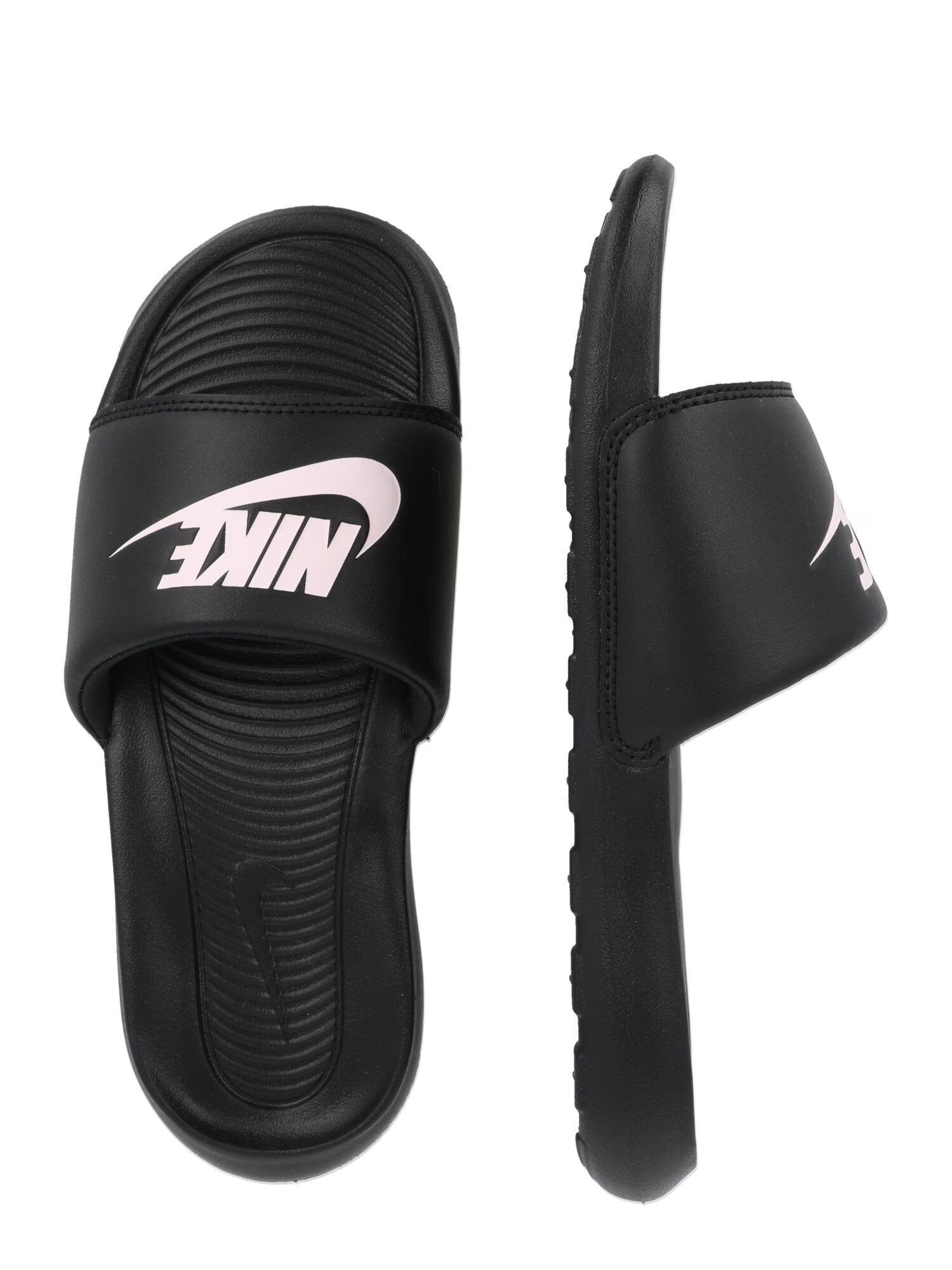 Nike Sportswear Saboți 'VICTORI ONE SLIDE' negru / alb murdar - Pled.ro