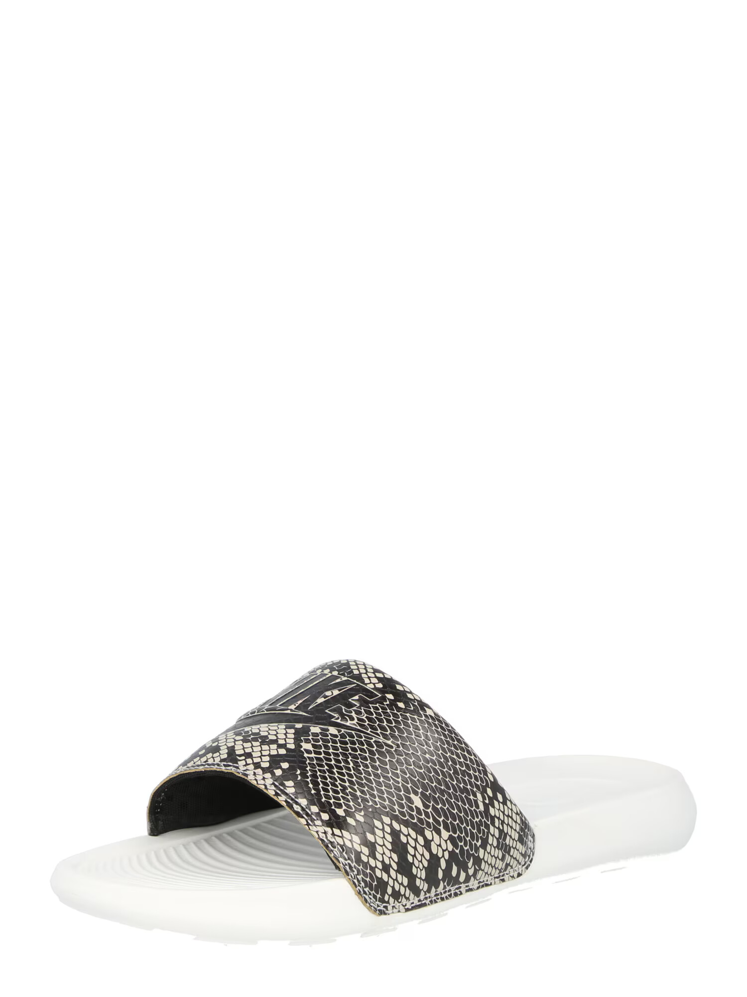 Nike Sportswear Saboți 'VICTORI ONE SLIDE PRINT' culoarea pielii / negru - Pled.ro