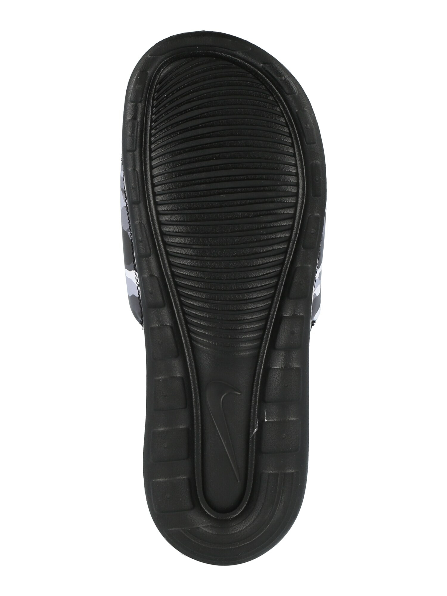 Nike Sportswear Saboți 'VICTORI ONE SLIDE PRINT' gri / gri închis / negru / alb - Pled.ro