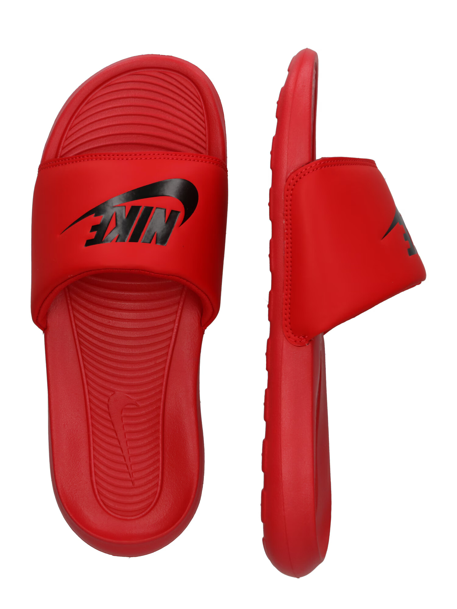 Nike Sportswear Saboți 'VICTORI ONE SLIDE' roșu / negru - Pled.ro