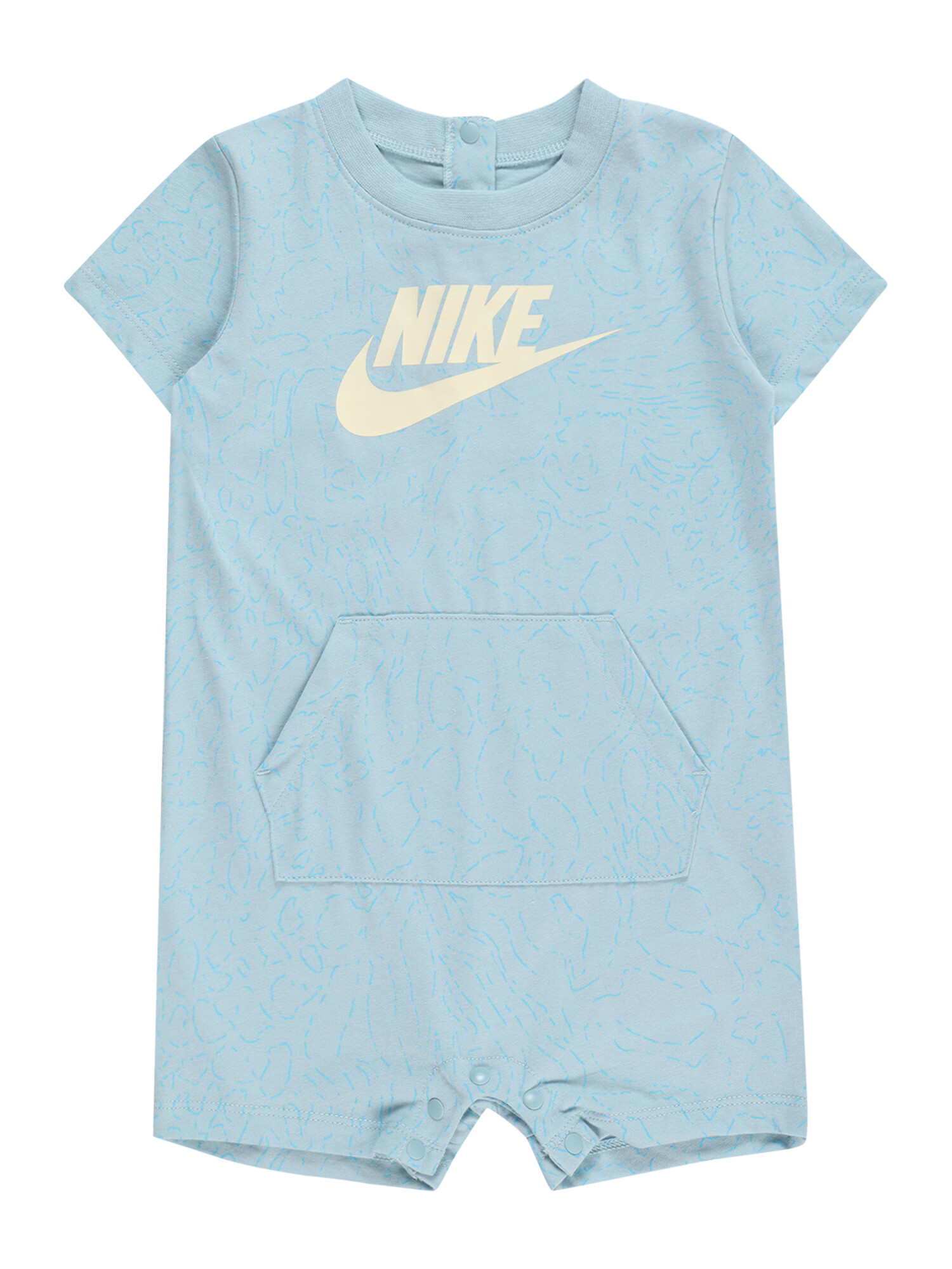 Nike Sportswear Salopetă/Body bej / albastru neon / albastru deschis - Pled.ro