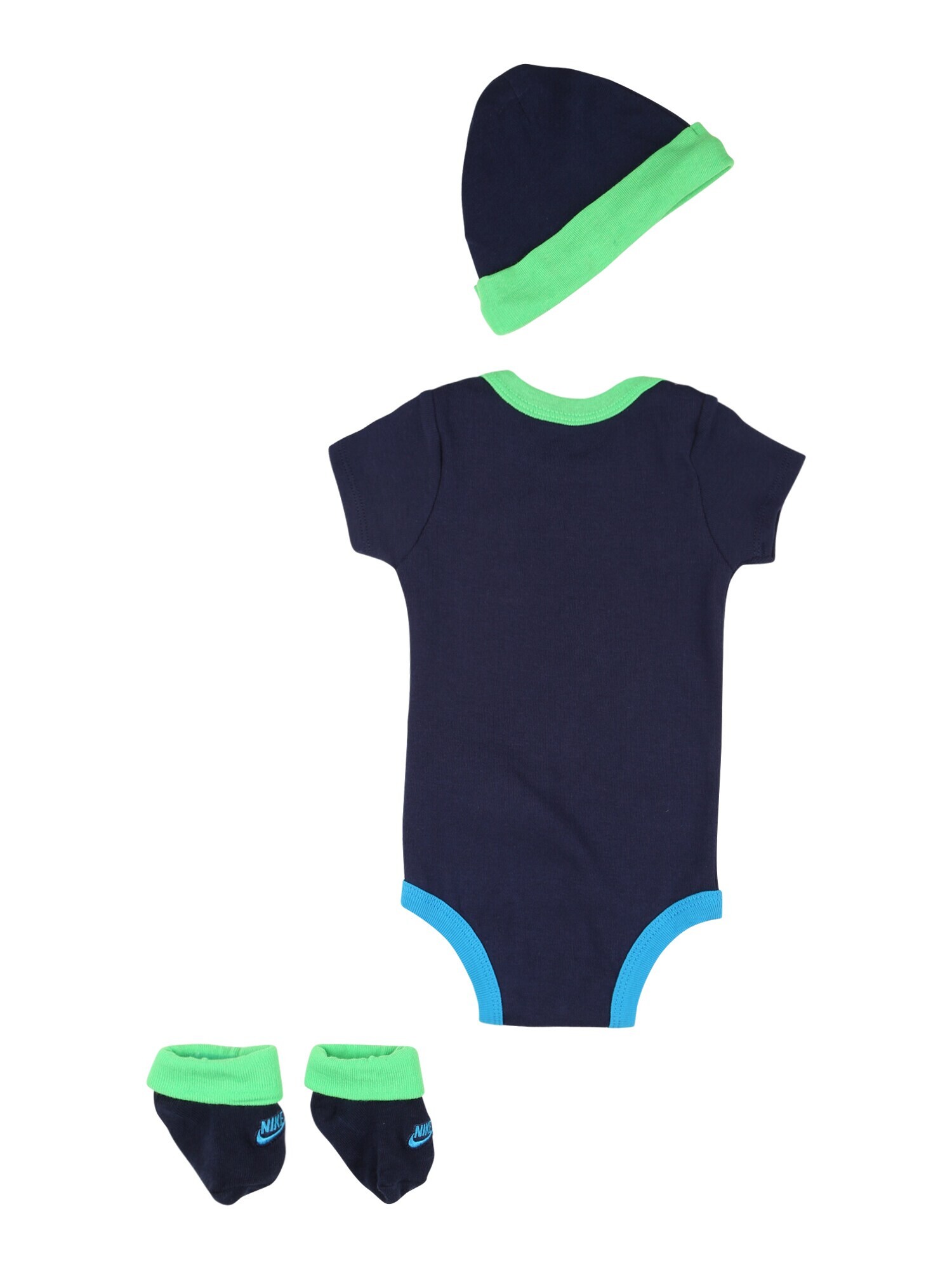 Nike Sportswear Set bleumarin / cyan / verde neon / alb - Pled.ro