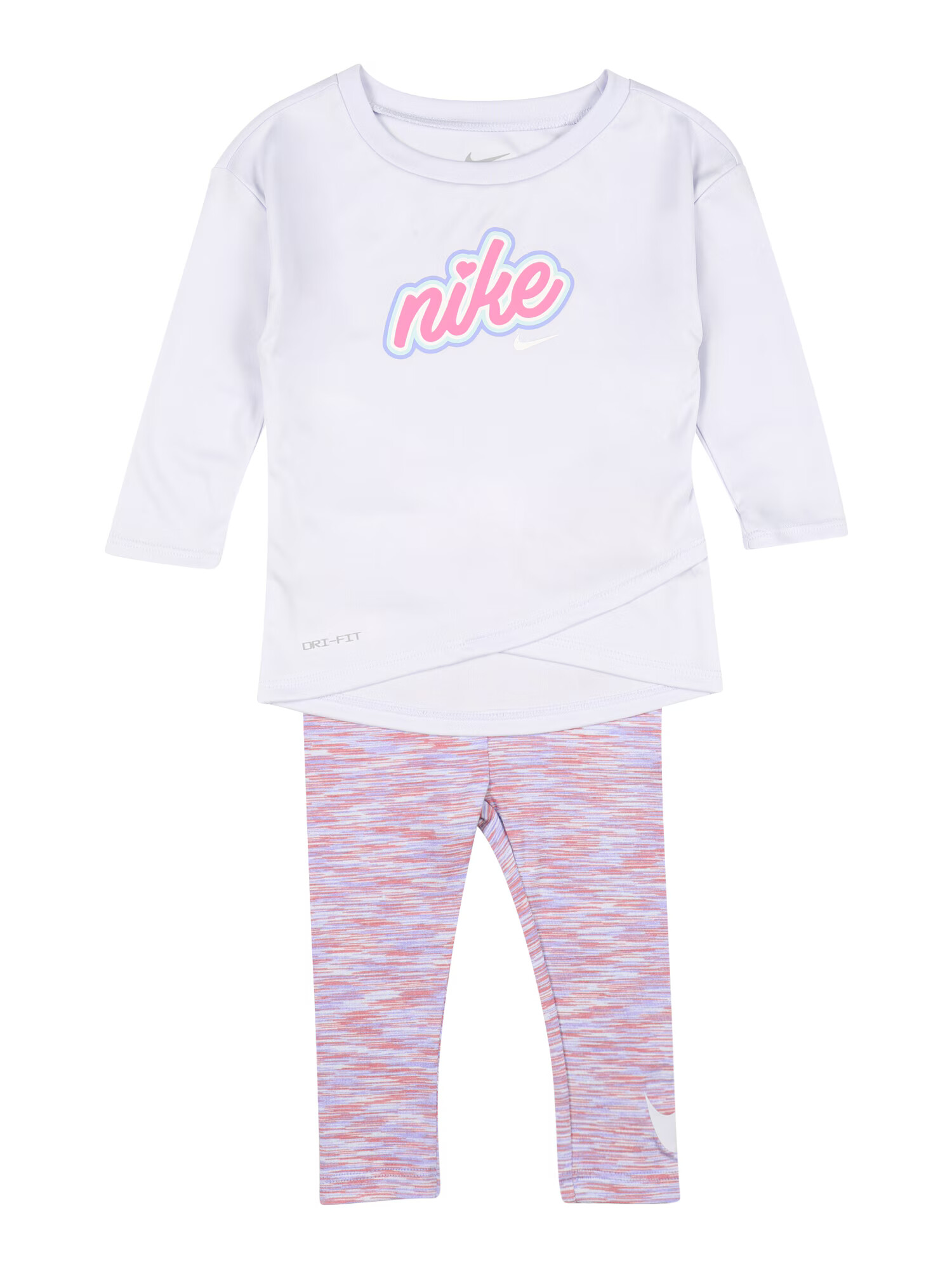 Nike Sportswear Set mov liliachiu / rosé / roșu pastel / alb - Pled.ro