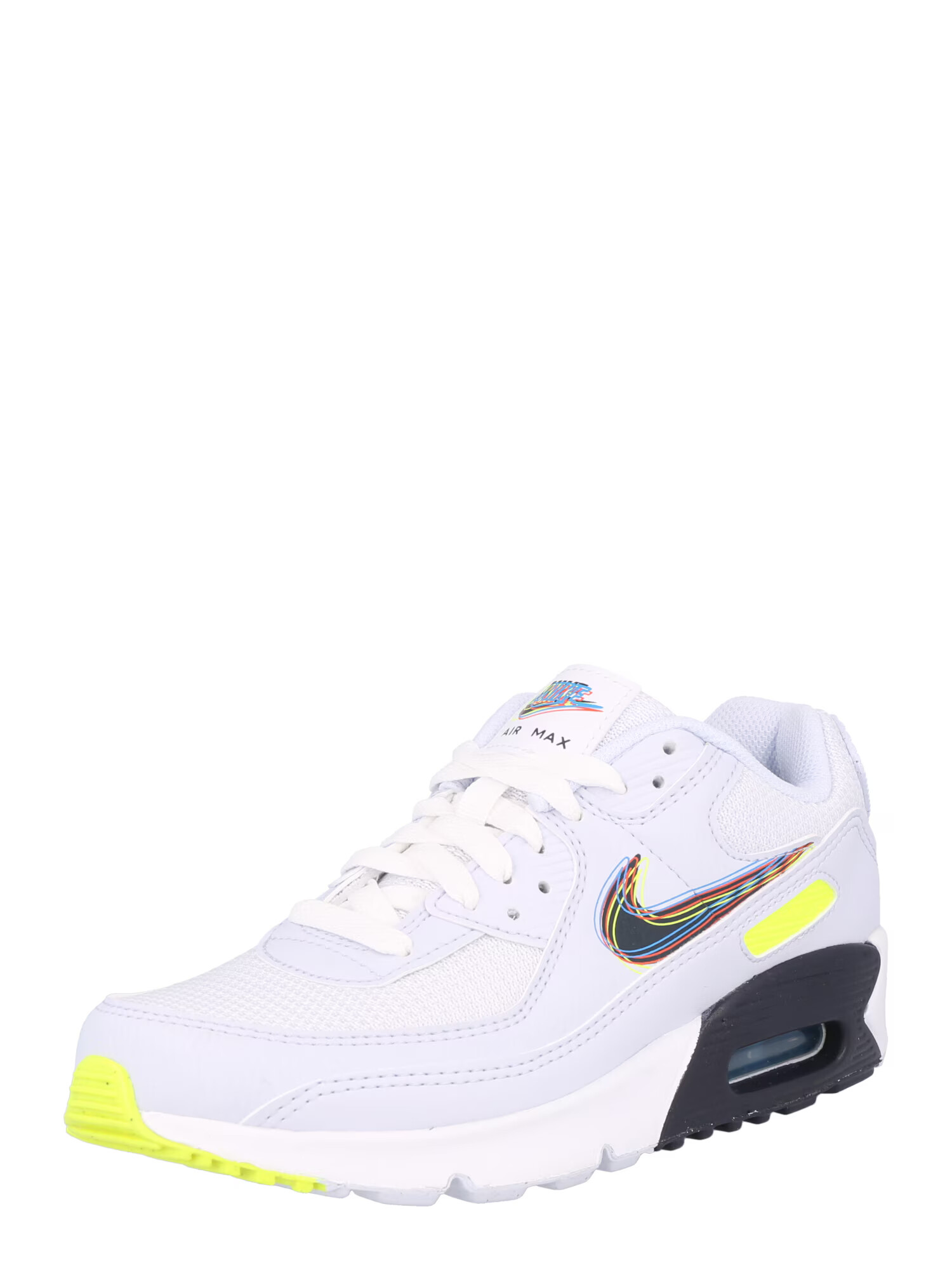 Nike Sportswear Sneaker 'Air Max 90' galben citron / gri / negru / alb - Pled.ro